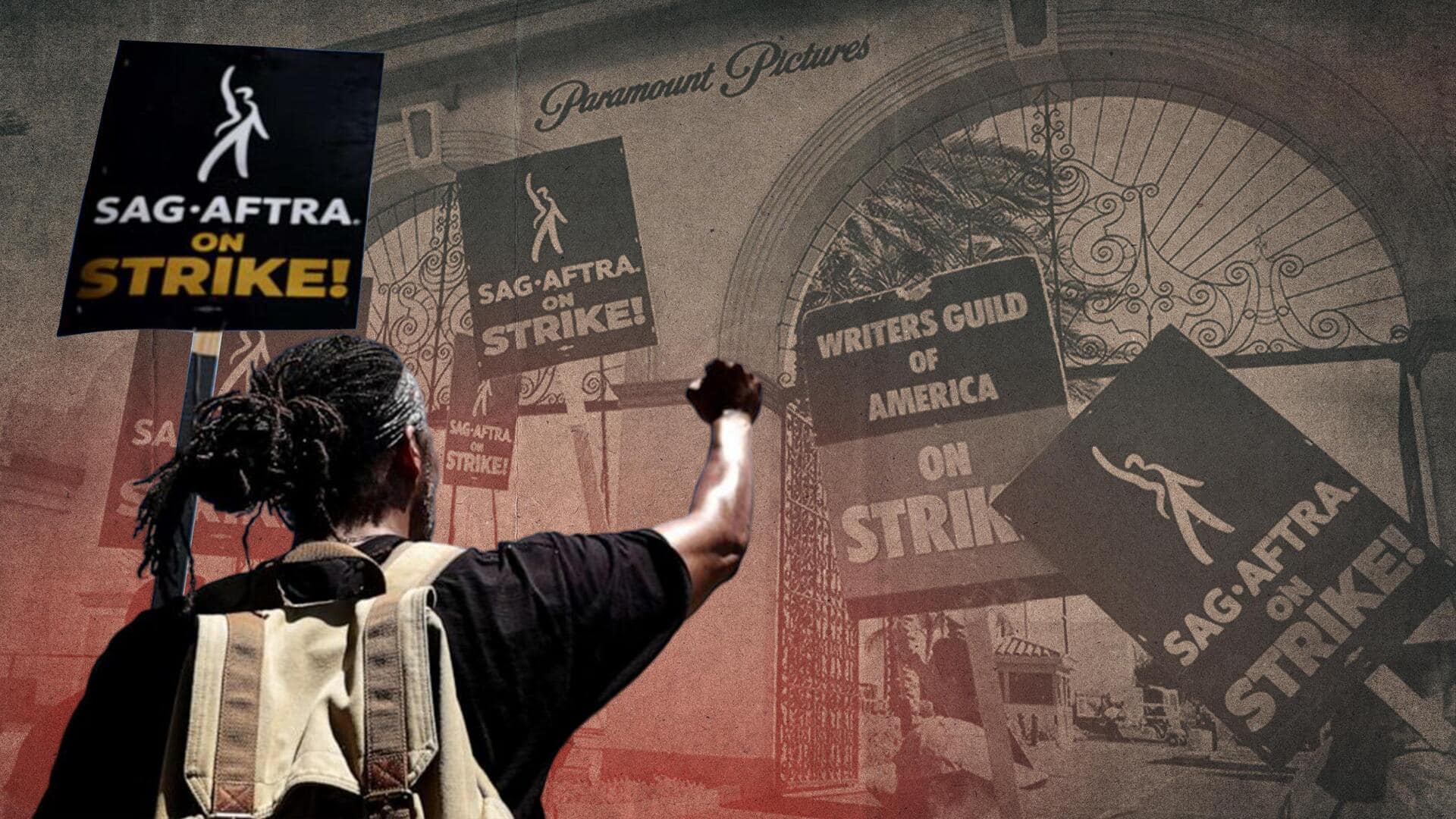 #NewsBytesExplainer: क्या है SAG-AFTRA, हॉलीवुड में क्यों जारी है क्रांतिकारी हड़ताल?