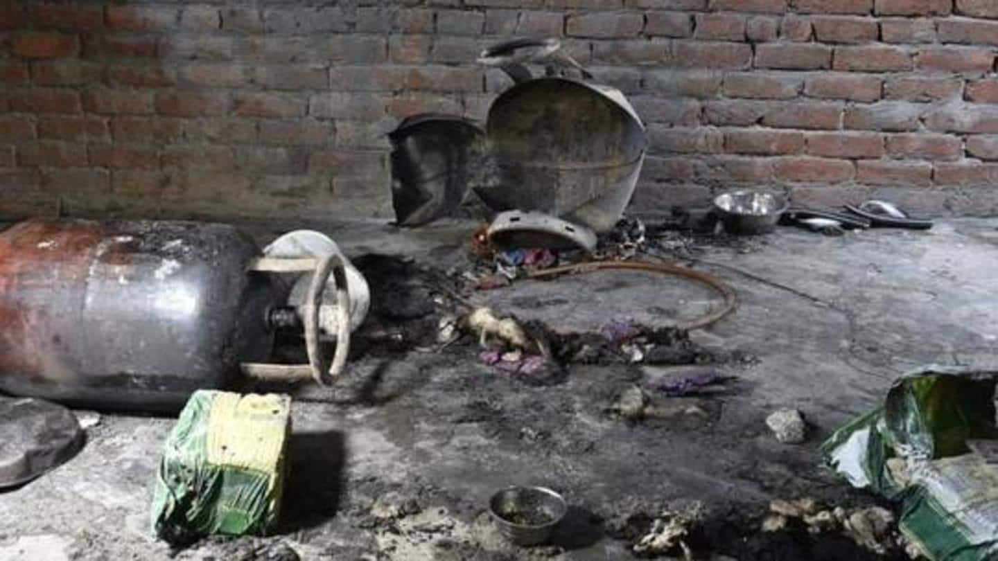 हरियाणा: पानीपत में गैस लीक से हादसा, सिलेंडर विस्फोट से परिवार के 6 लोगों की मौत