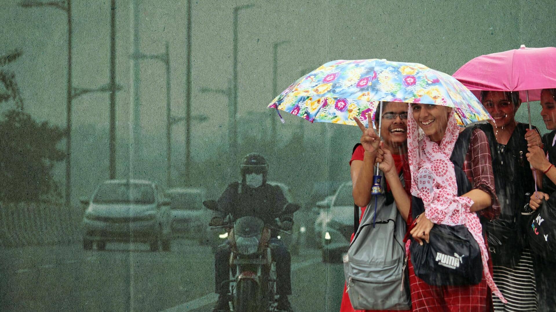 दिल्ली में बारिश से प्रदूषण में कमी, लेकिन वायु गुणवत्ता अभी भी खराब
