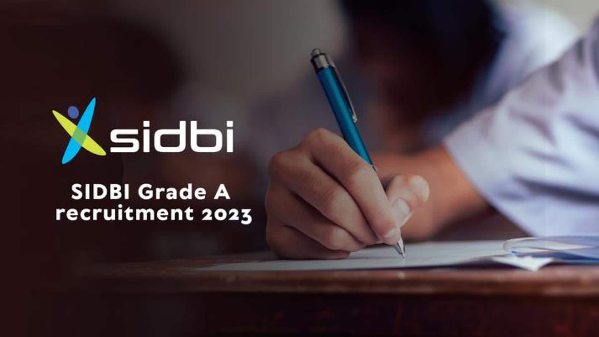 SIDBI असिस्टेंट मैनेजर भर्ती के लिए आवेदन की आखिरी तारीख नजदीक, बिना परीक्षा होगा चयन
