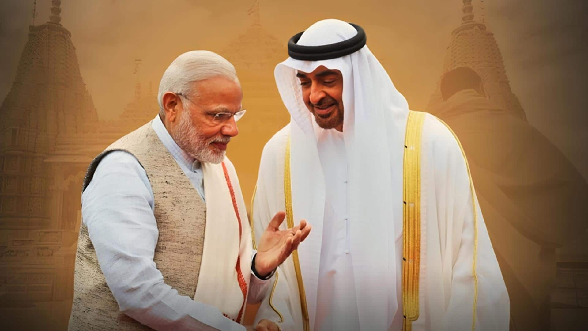 #NewsBytesExplainer: कैसे मजबूत हुए भारत-UAE के संबंध और दोनों देश एक-दूसरे के लिए क्यों अहम?
