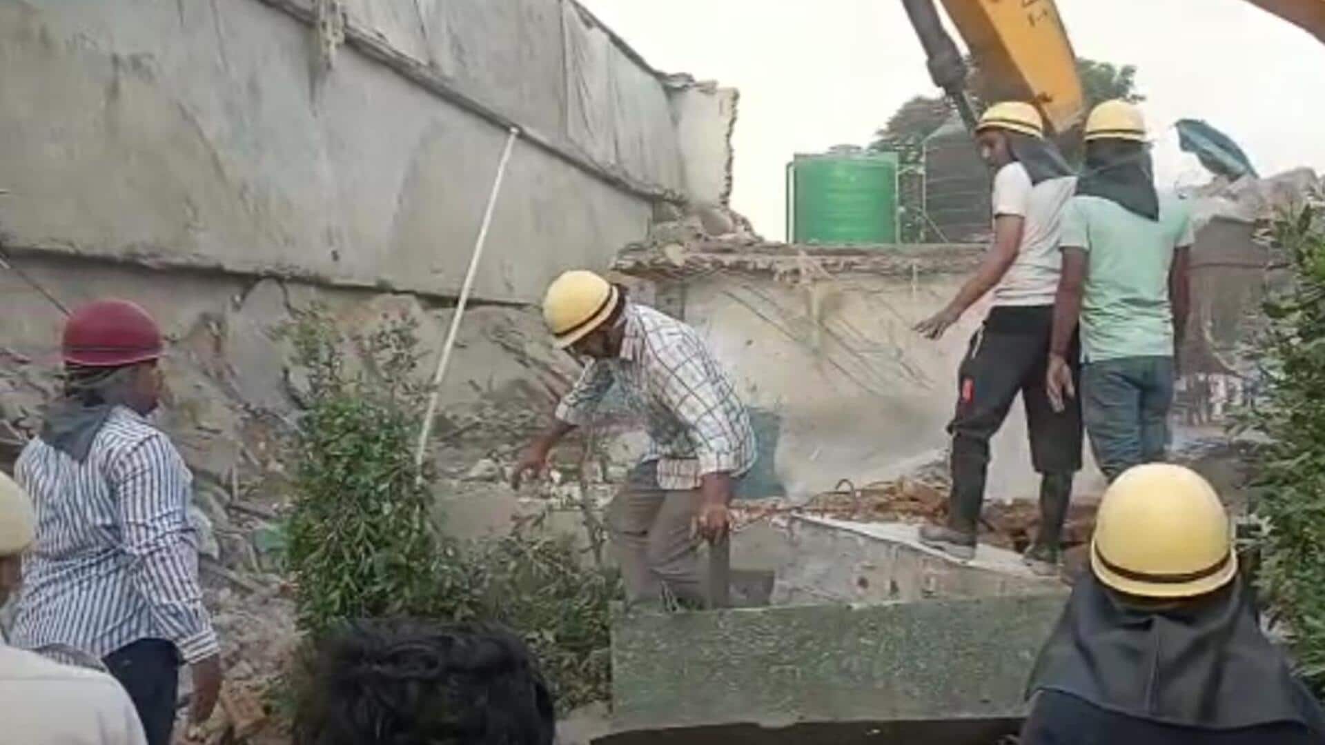हरियाणा: करनाल में 3 मंजिला चावल मिल ढहने से 4 मजदूरों की मौत, कई दबे