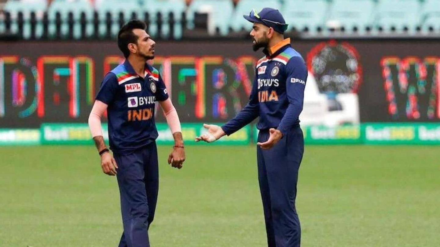 गति रही चहल के बाहर होने का मुख्य कारण- कोहली गति रही चहल के बाहर होने का मुख्य कारण- कोहली