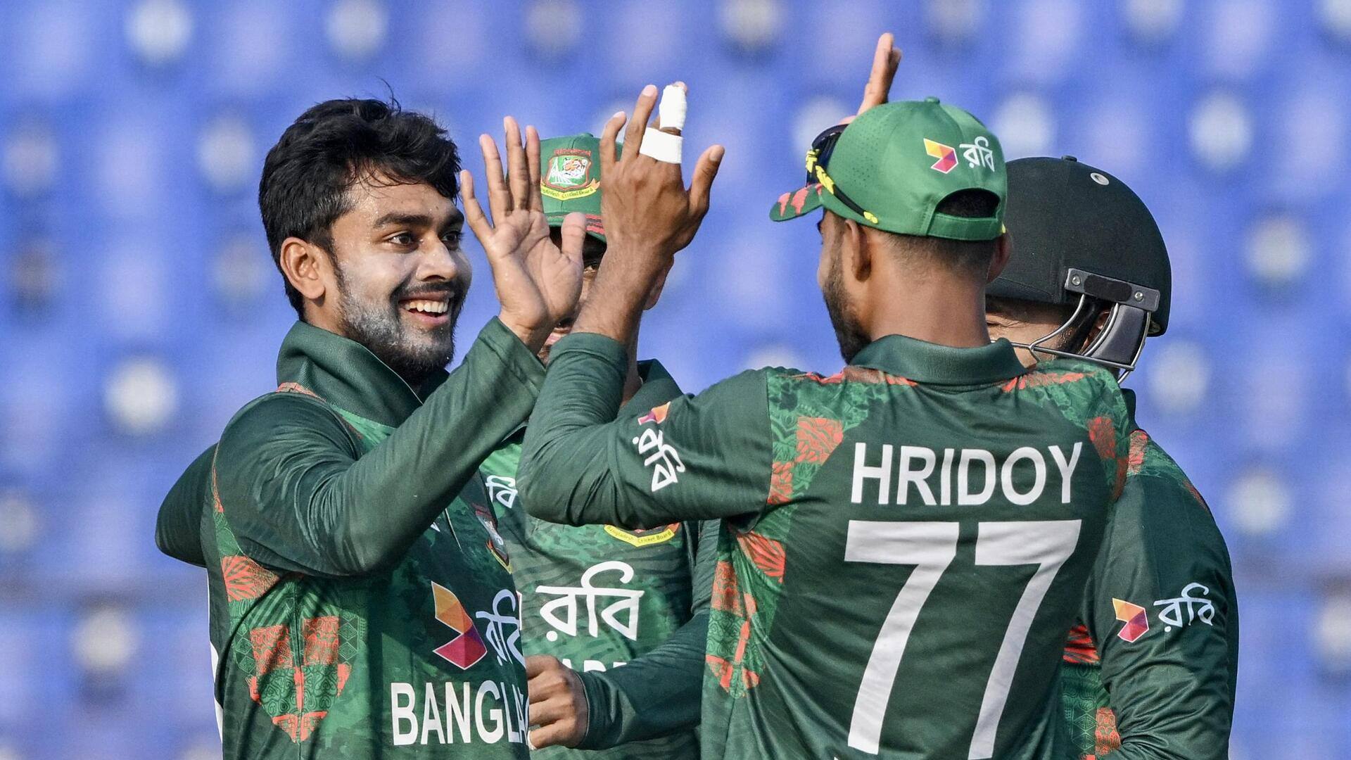 बांग्लादेश ने पहले वनडे में श्रीलंका को हराया, नजमुल हसन शांतो ने लगाया शतक