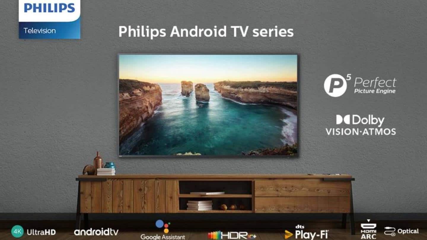 फिलिप्स ने भारत में लॉन्च किए 10 नए एंड्रॉयड टीवी, कीमत 21,990 रुपये से शुरू