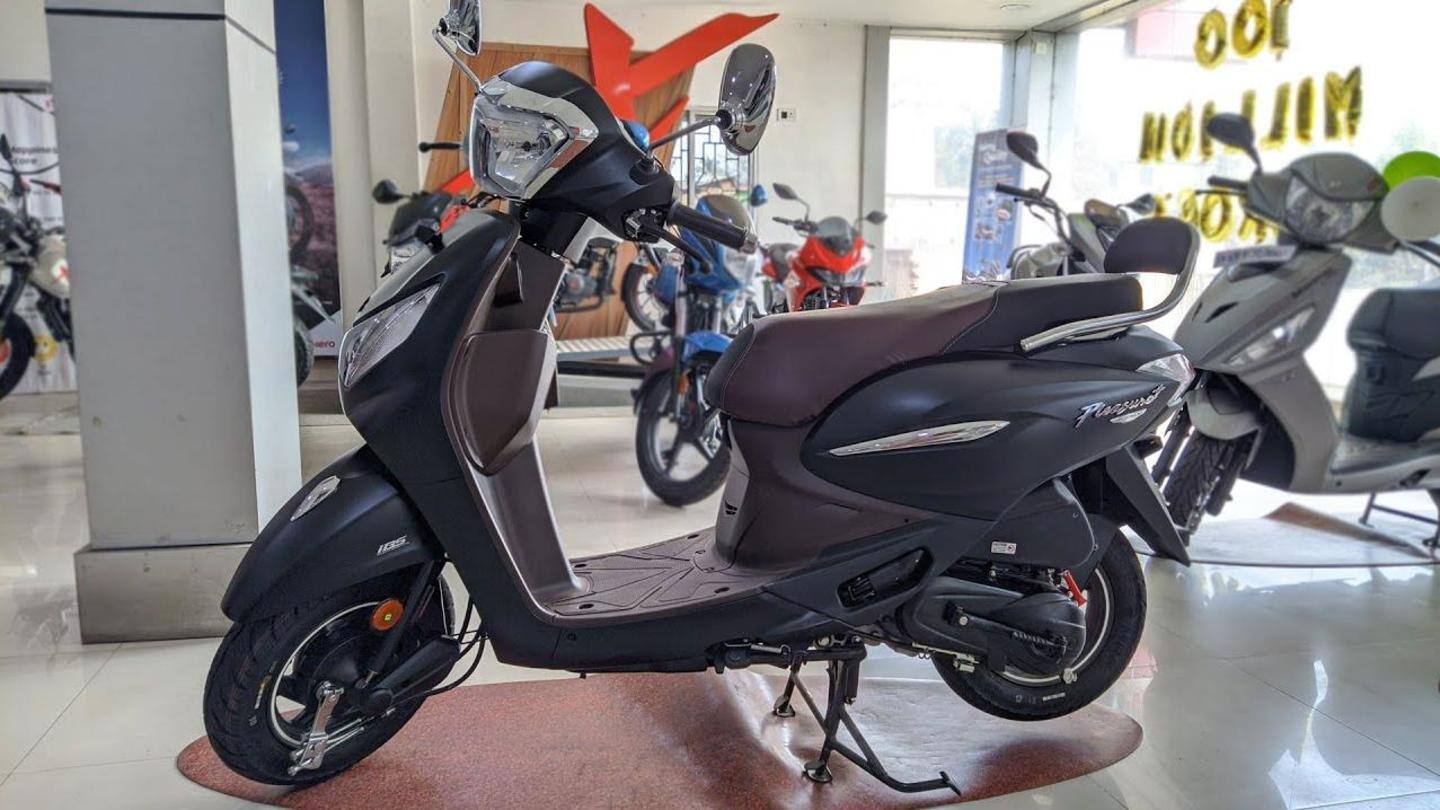 2021 हीरो प्लेजर प्लस एक्सटेक 2021 हीरो प्लेजर प्लस एक्सटेक