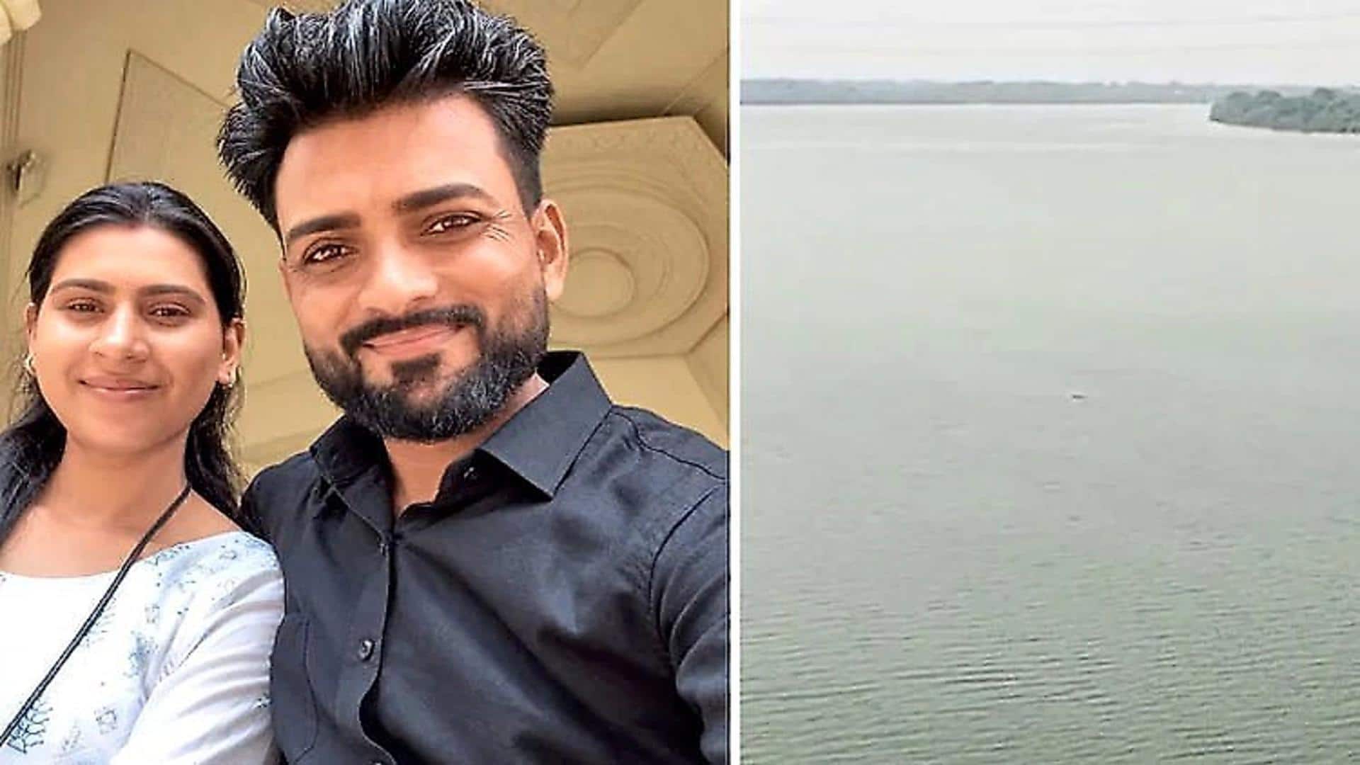 महाराष्ट्र: तापी नदी में तैरते मिले नवविवाहित दंपति के शव, जंजीरों से बंधे थे पैर