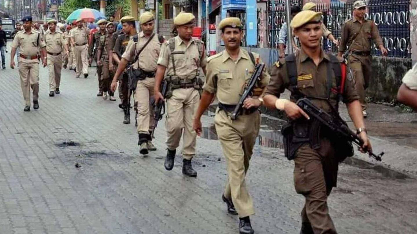 मिजोरम ने सीमा पर पुलिस की तैनाती का विरोध किया मिजोरम ने सीमा पर पुलिस की तैनाती का विरोध किया