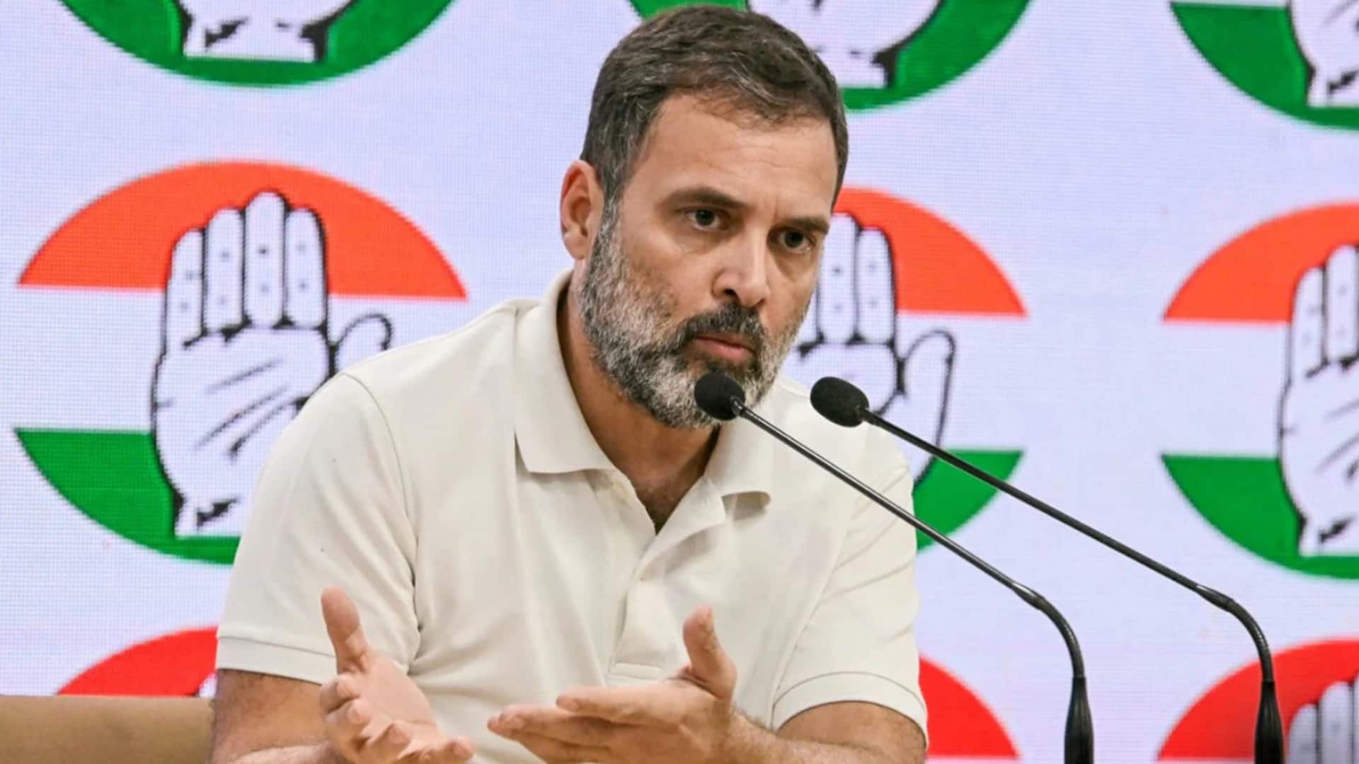 राहुल गांधी ने 'सबूतों' के साथ चुनाव आयोग को घेरा, बोले- महाराष्ट्र चुनावों में धांधली हुई राहुल गांधी ने 'सबूतों' के साथ चुनाव आयोग को घेरा, बोले- महाराष्ट्र चुनावों में धांधली हुई