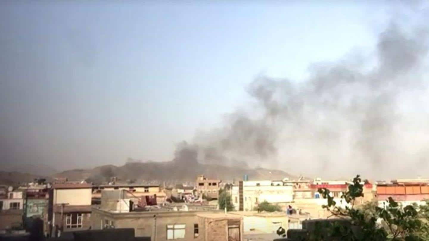 आतंकी हमले के अलर्ट के बीच काबुल एयरपोर्ट के पास धमाका; अमेरिका ने की एयर स्ट्राइक