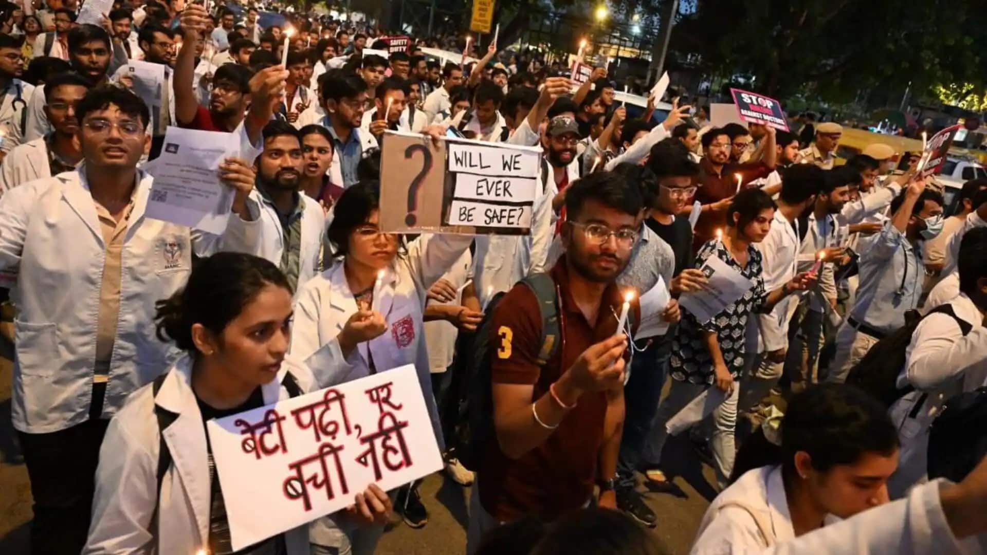 कोलकाता बलात्कार-हत्या मामले का एक साल, प्रदर्शन कर रहे भाजपा नेताओं पर लाठीचार्ज कोलकाता बलात्कार-हत्या मामले का एक साल, प्रदर्शन कर रहे भाजपा नेताओं पर लाठीचार्ज