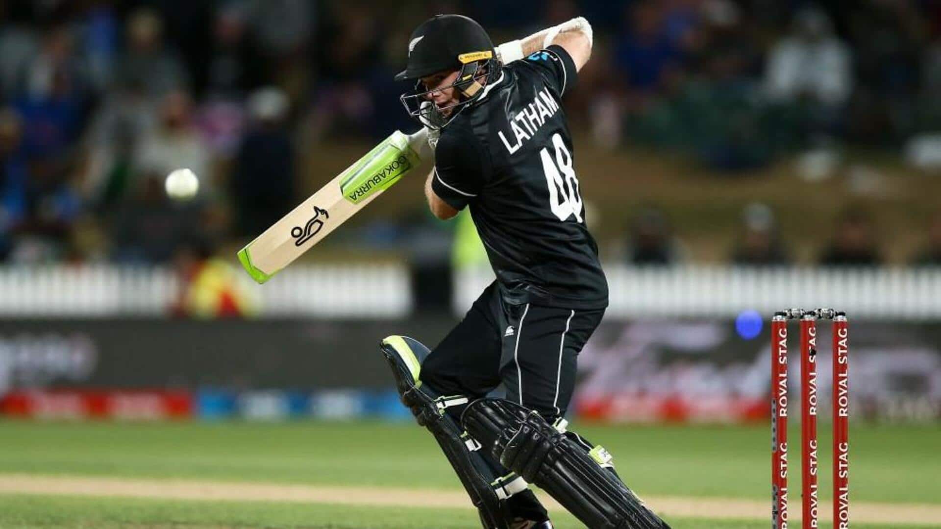 न्यूजीलैंड बनाम अफगानिस्तान: टॉम लैथम ने लगाया वनडे करियर का 23वां अर्धशतक, जानिए उनके आंकड़े