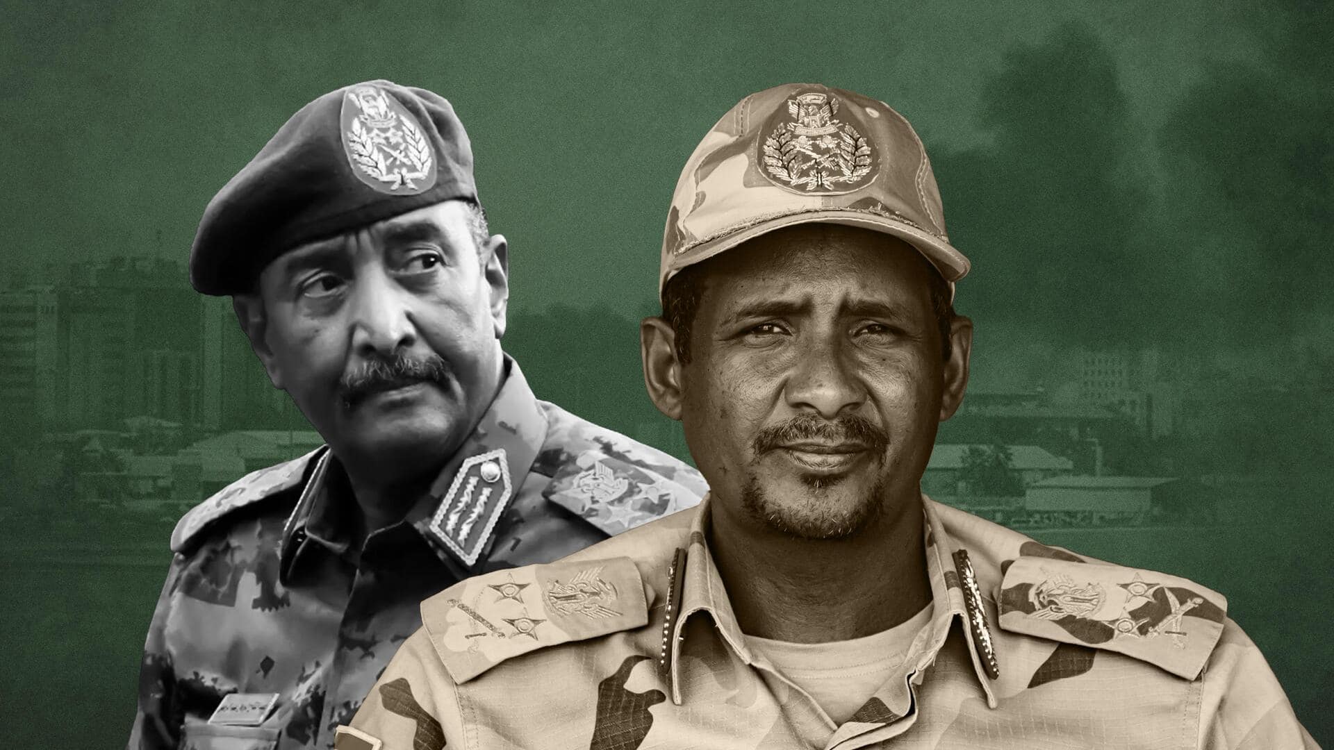 #NewsBytesExplainer: सूडान में सेना और अर्धसैनिक बलों के बीच लड़ाई क्यों चल रही है?