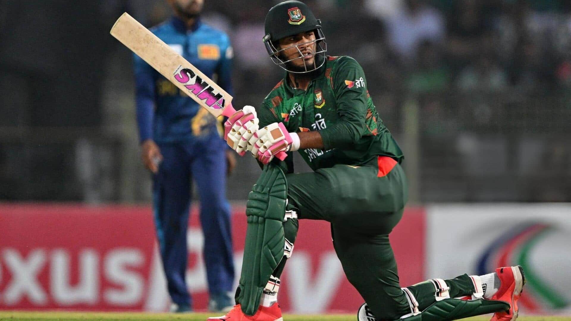बांग्लादेश बनाम श्रीलंका: रिशाद हुसैन ने जड़ा पहला टी-20 अंतरराष्ट्रीय अर्धशतक, बनाए ये रिकॉर्ड्स