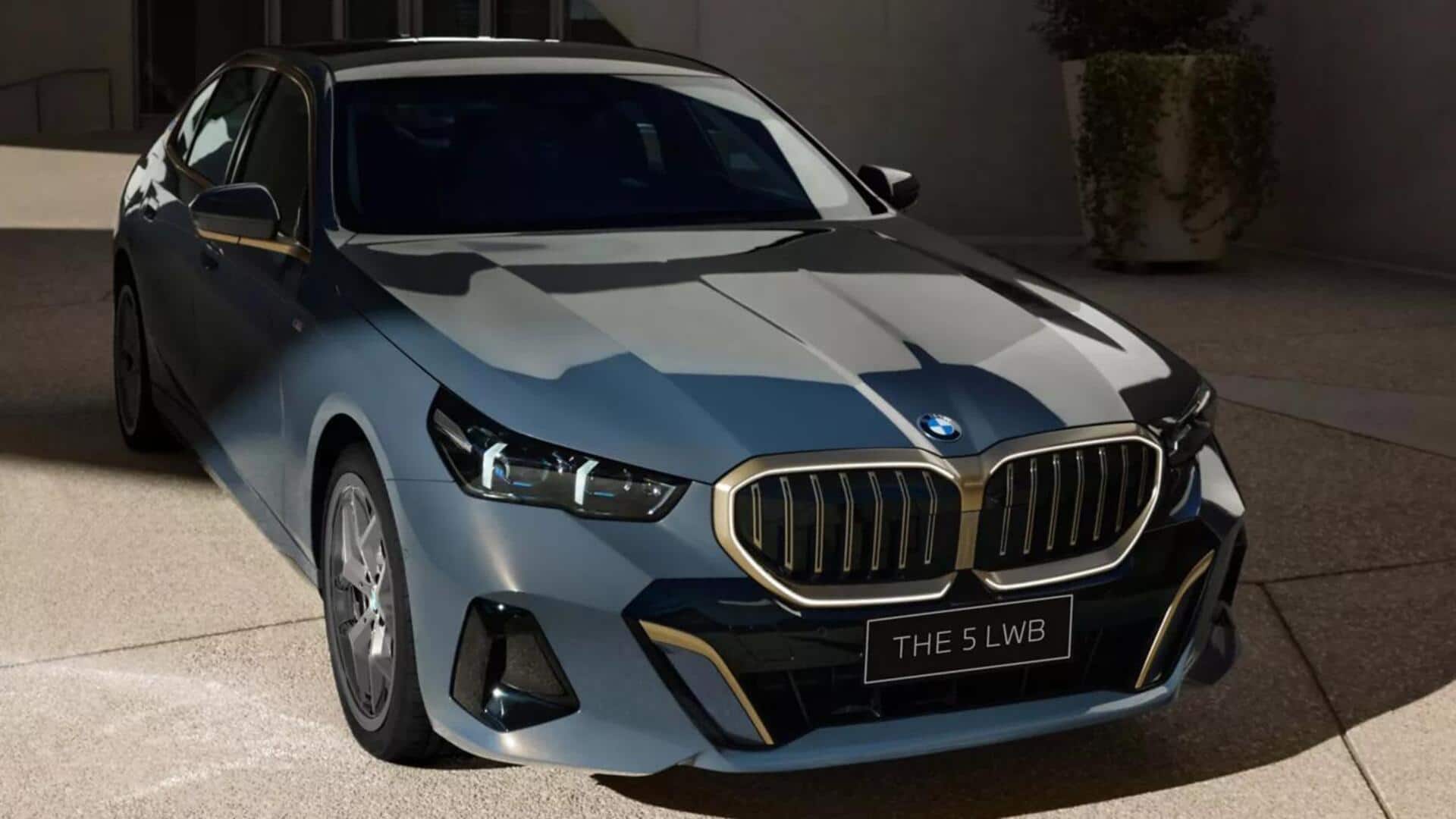 नई BMW 5-सीरीज LWB के रंग विकल्पों का हुआ खुलासा, जानिए कौनसे होंगे 