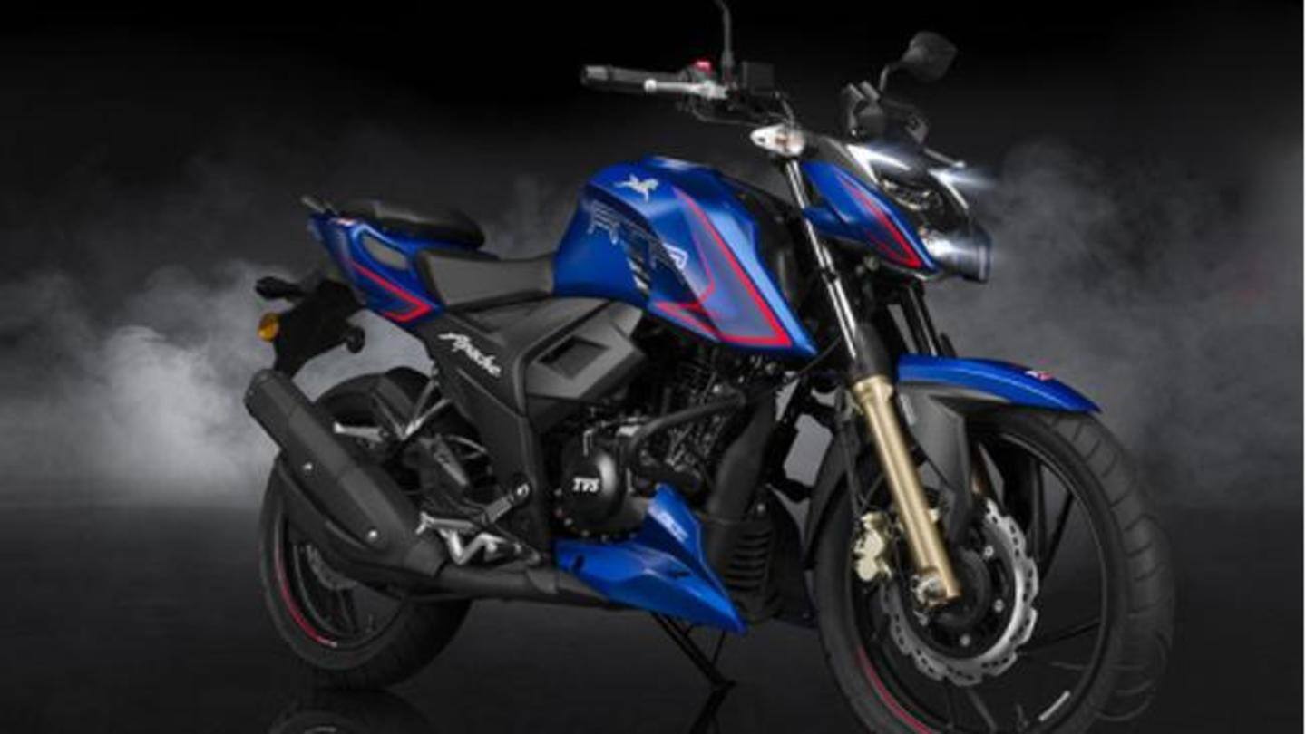 TVS अपाचे RTR 200 4V TVS अपाचे RTR 200 4V