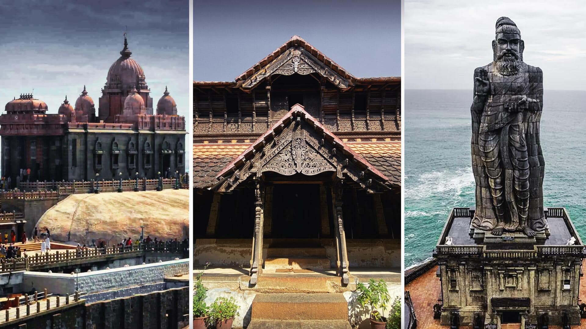 तमिलनाडु के कन्याकुमारी में स्थित हैं ये 5 घूमने योग्य जगहें, एक बार जरूर जाएं