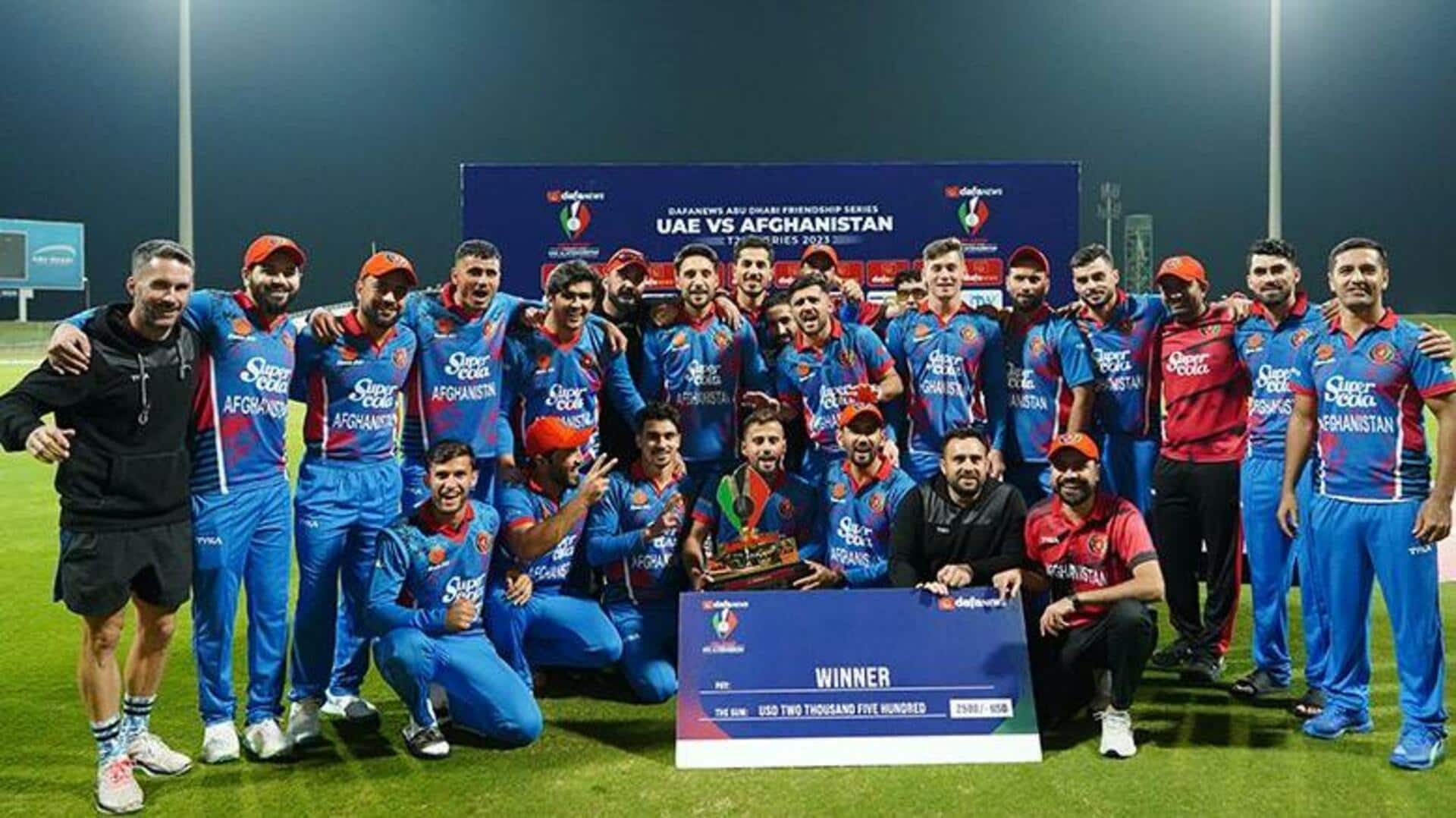 पाकिस्तान के खिलाफ टी-20 सीरीज के लिए घोषित हुई अफगानिस्तान की टीम