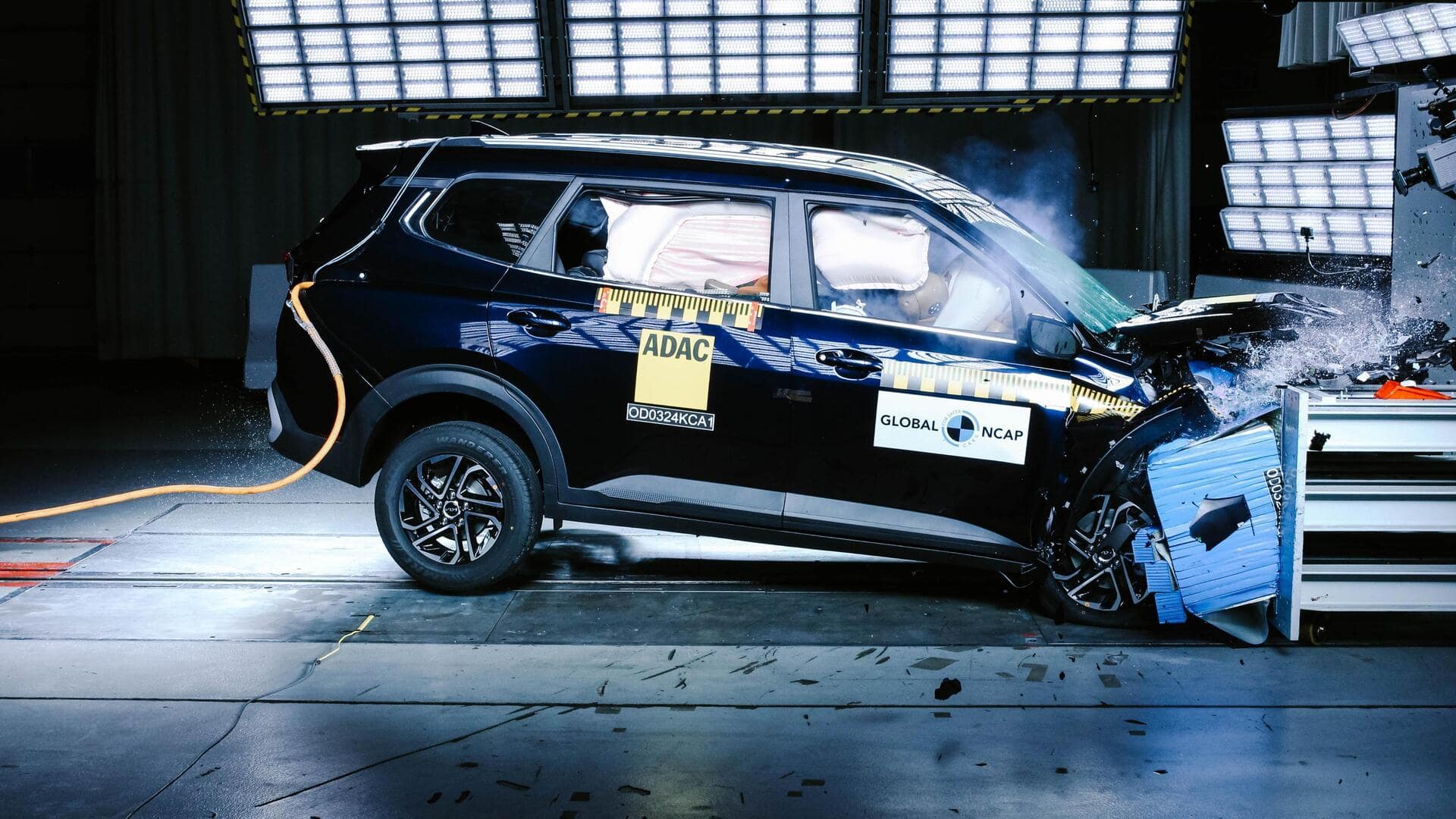 किआ कैरेंस को ग्लोबल NCAP में 3-स्टार रेटिंग, जानिए कैसा रहा प्रदर्शन