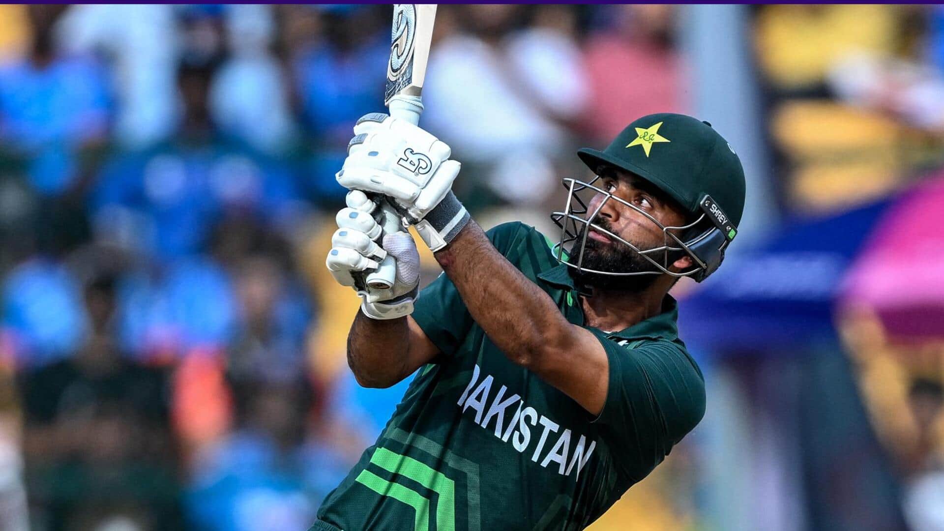 पाकिस्तान बनाम न्यूजीलैंड: फखर जमान ने जमाया वनडे विश्व कप में पहला शतक, जानिए उनके आंकड़े 