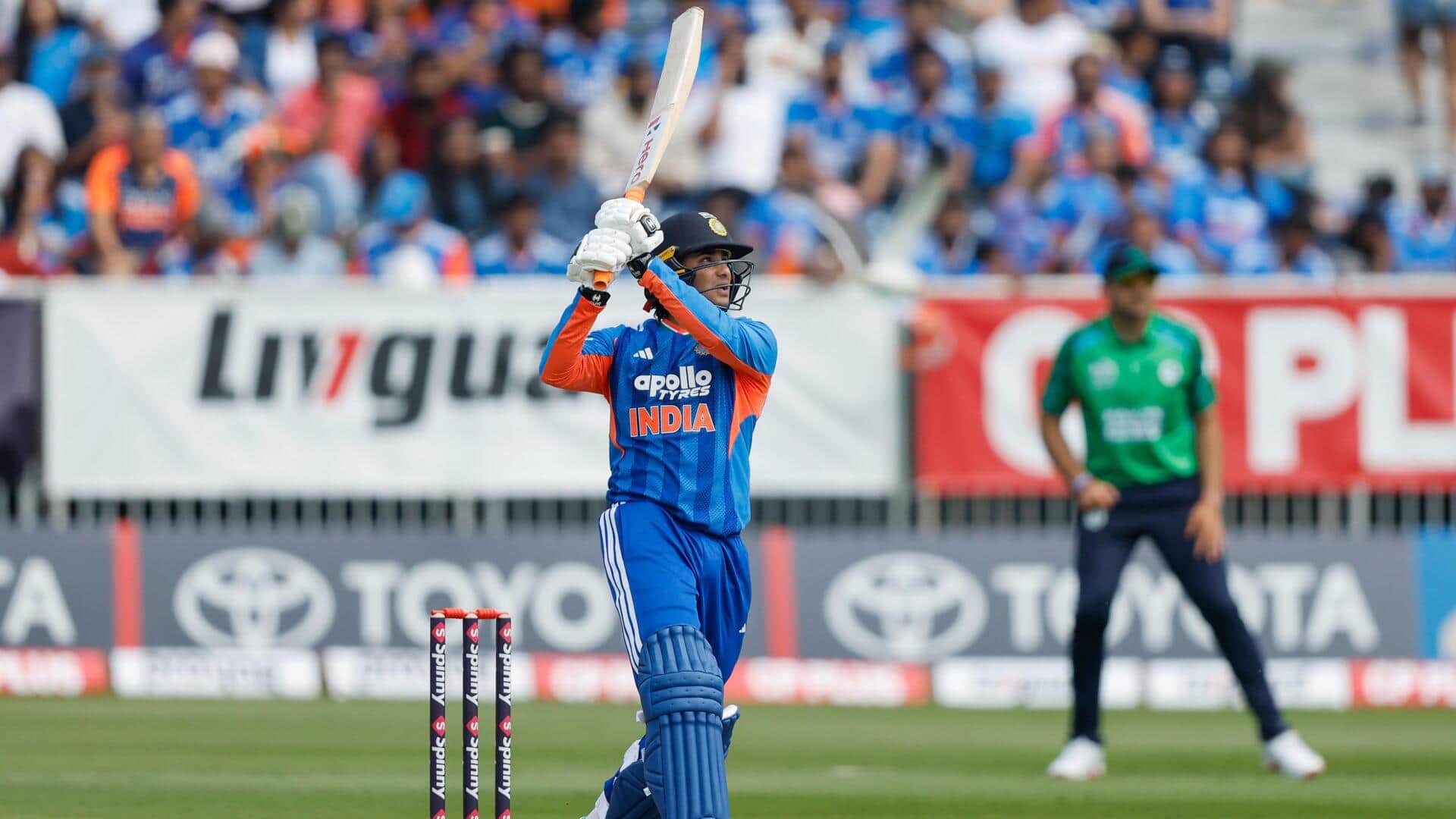 अभिषेक शर्मा ने आयरलैंड के खिलाफ 19 गेंदों में जड़ा अर्धशतक, ये रिकॉर्ड्स बनाए