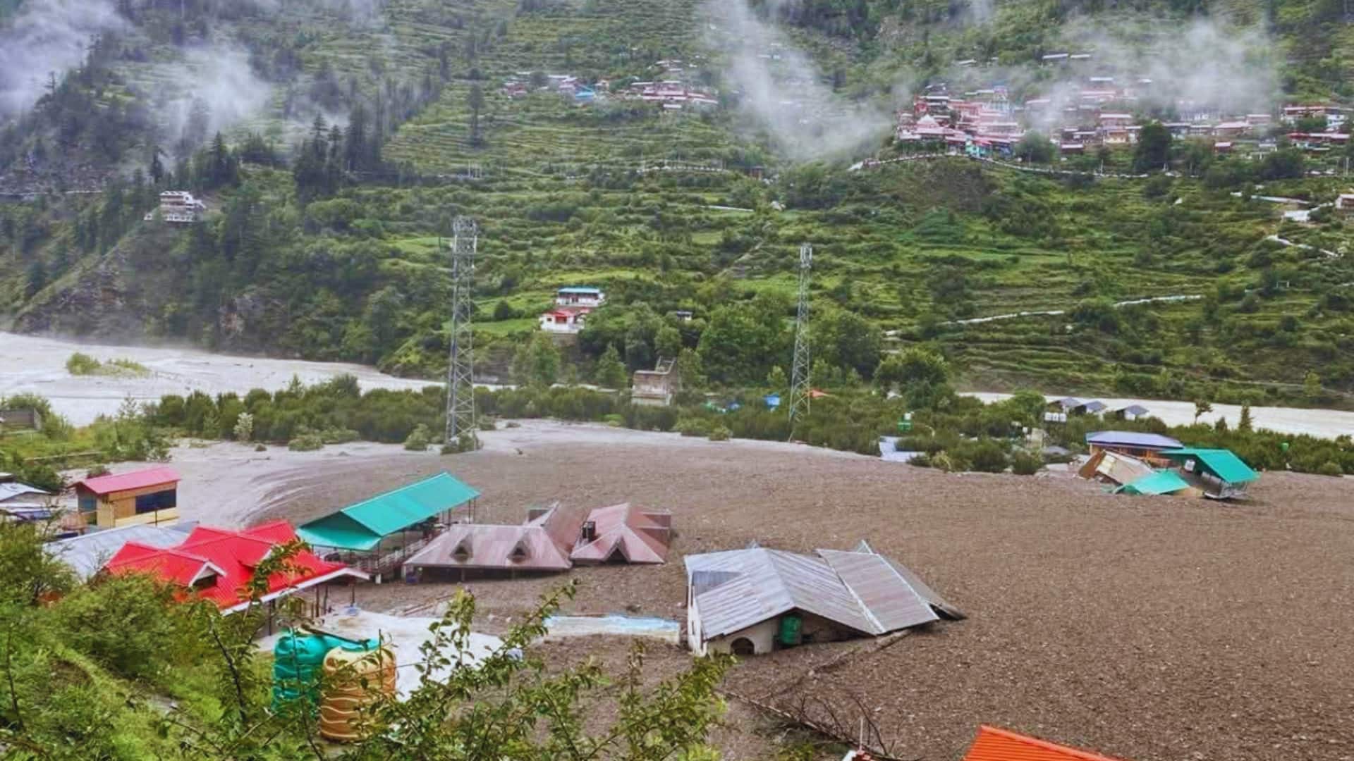 #NewsBytesExplainer: उत्तराखंड में पलक झपकते कैसे बह गया पूरा गांव, दरकते पहाड़ या बादल फटना जिम्मेदार?