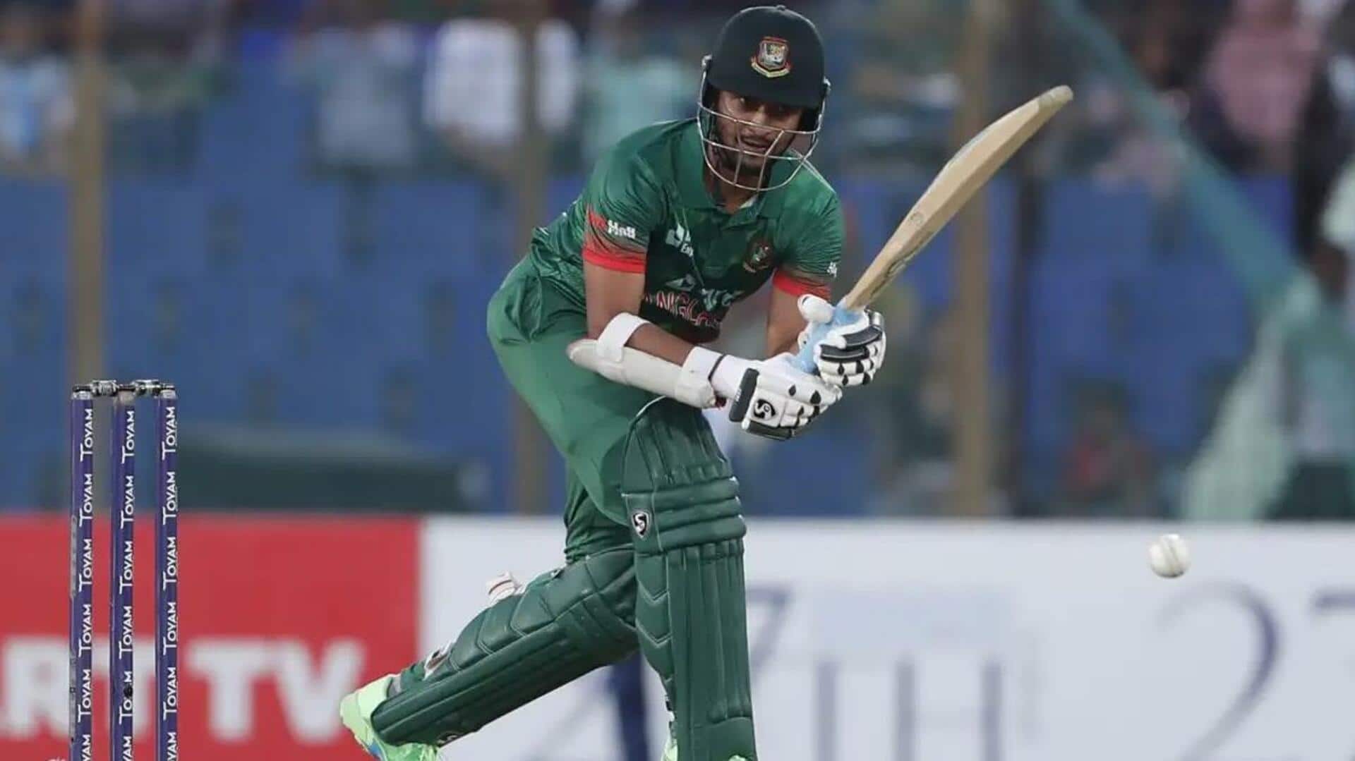 बांग्लादेश बनाम इंग्लैंड: शाकिब अल हसन ने लगाया अर्धशतक, अपने नाम किया बड़ा रिकॉर्ड