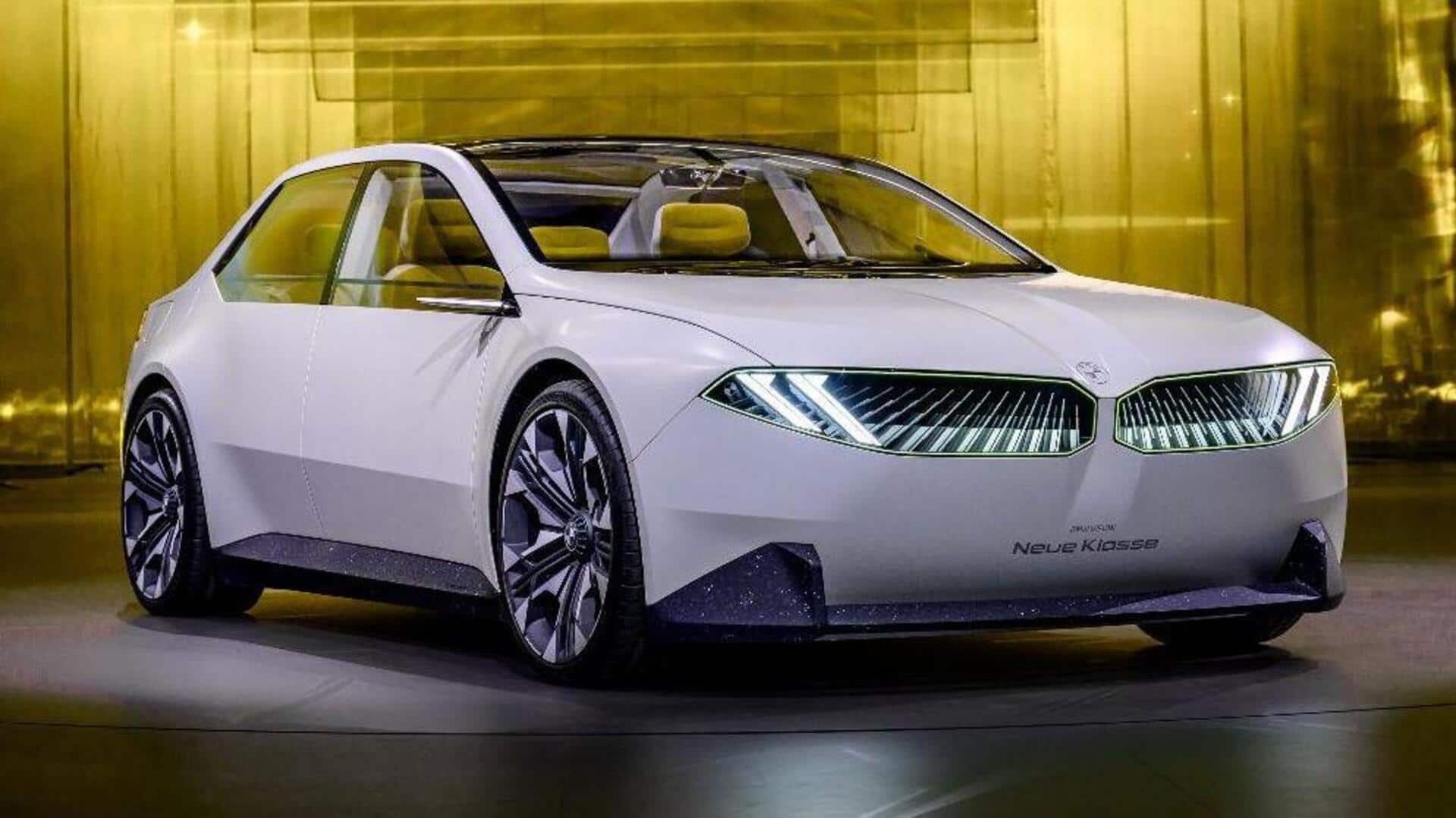 BMW न्यू क्लास कॉन्सेप्ट इलेक्ट्रिक कार से उठा पर्दा, जानिए कब लॉन्च होगी यह इलेक्ट्रिक गाड़ी 
