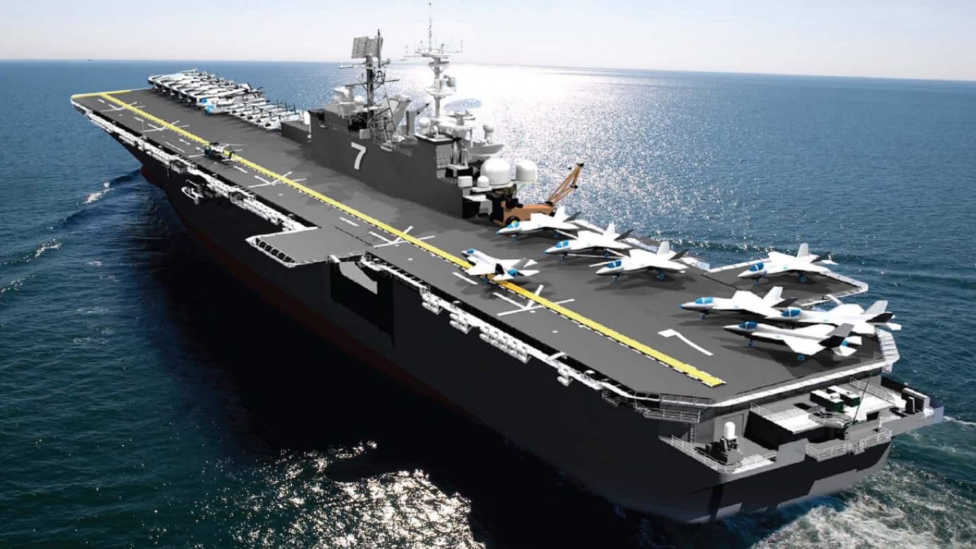 अमेरिका 'USS त्रिपोली' को पश्चिम एशिया में भेज रहा; इस पर 2,000 नौसैनिक, दर्जनों लड़ाकू विमान