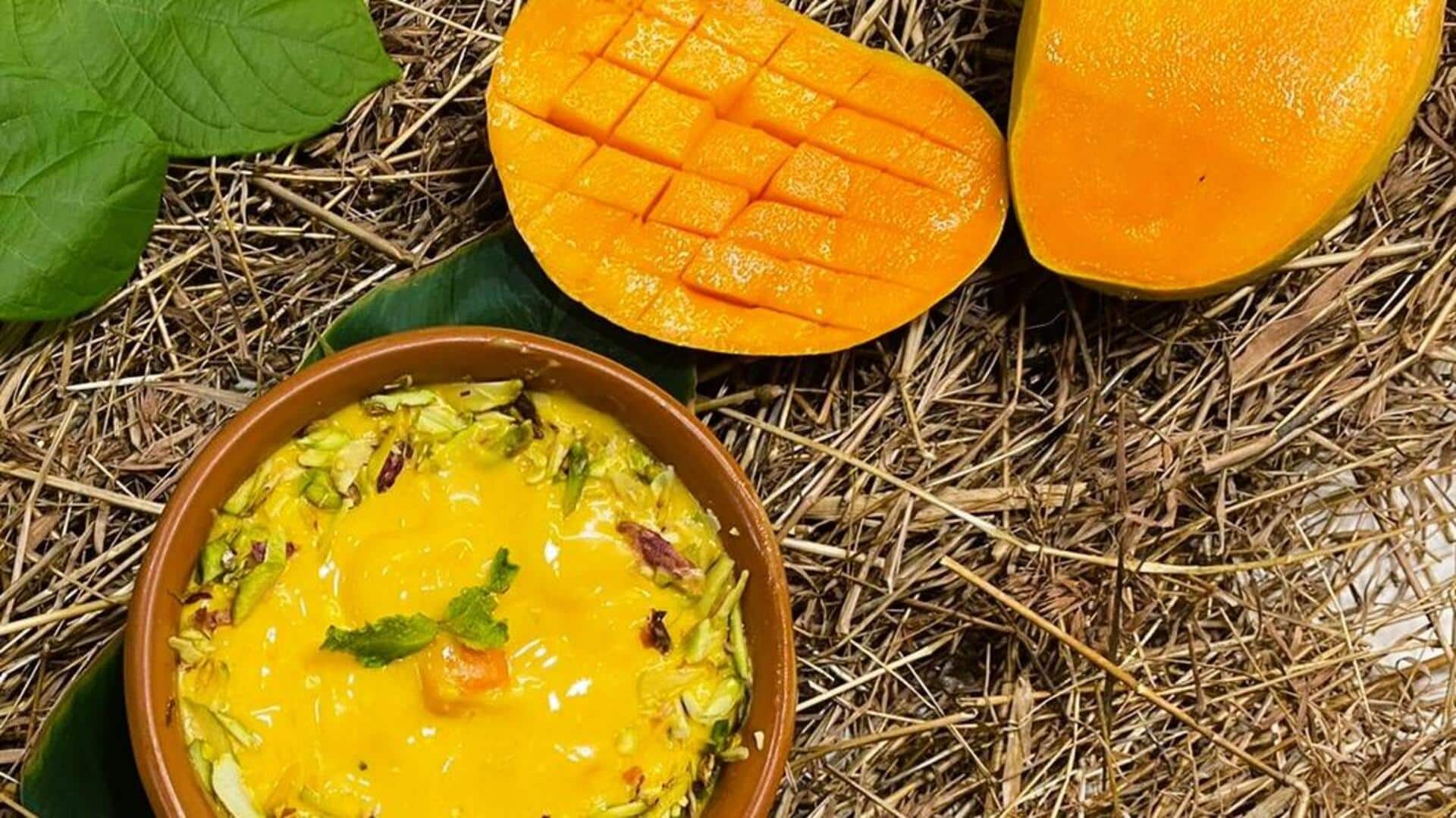 गर्मियों में लें मीठे-मीठे आम श्रीखंड का आनंद, जानिए इसकी आसान रेसिपी