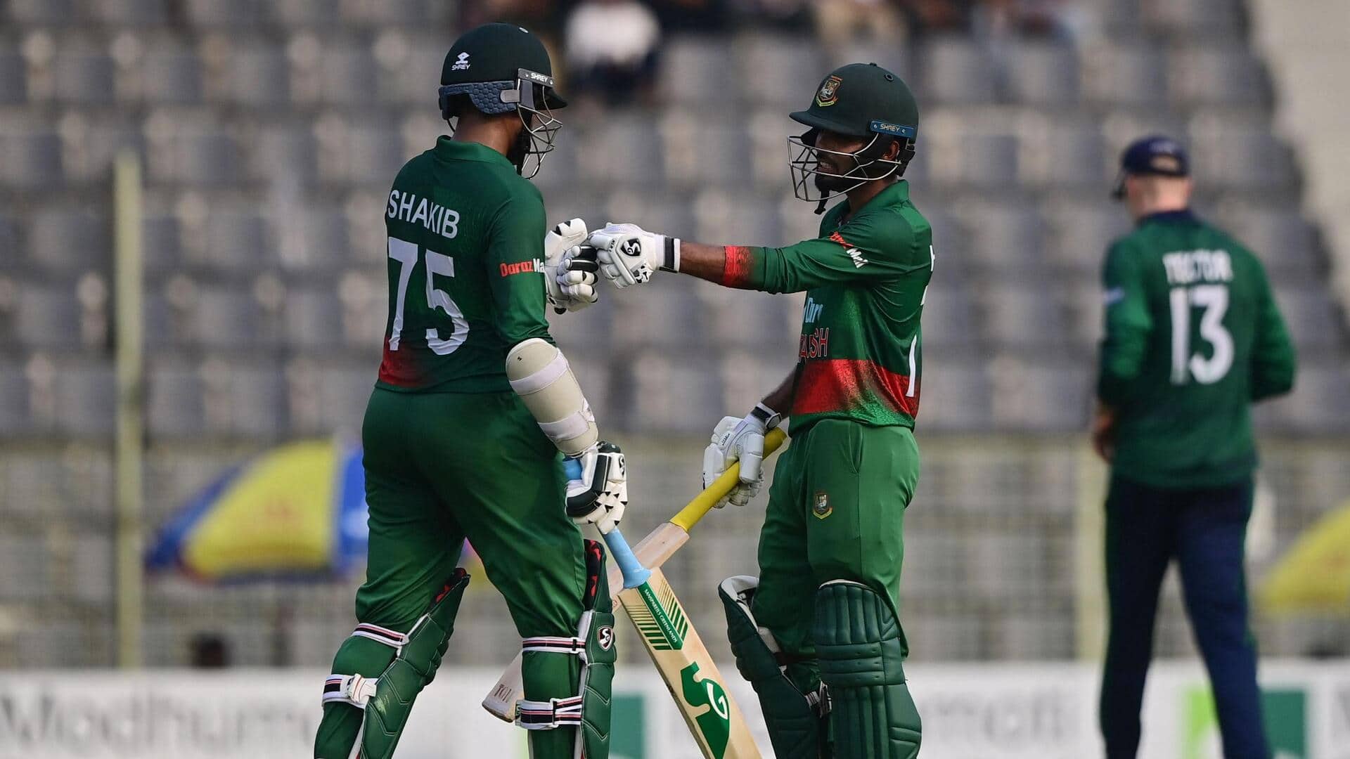 भारत बनाम बांग्लादेश: तौहीद हृदोय ने लगाया वनडे करियर का 5वां अर्धशतक, जानिए उनके आंकड़े