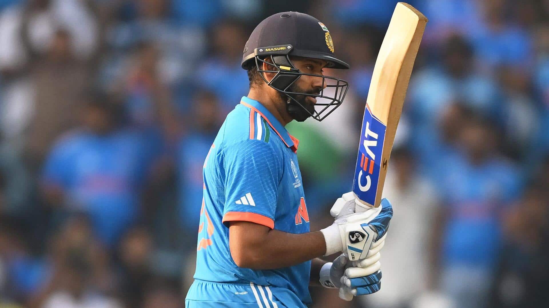 रोहित शर्मा एक कैलेंडर वर्ष में वनडे में सर्वाधिक छक्के लगाने वाले बल्लेबाज बने