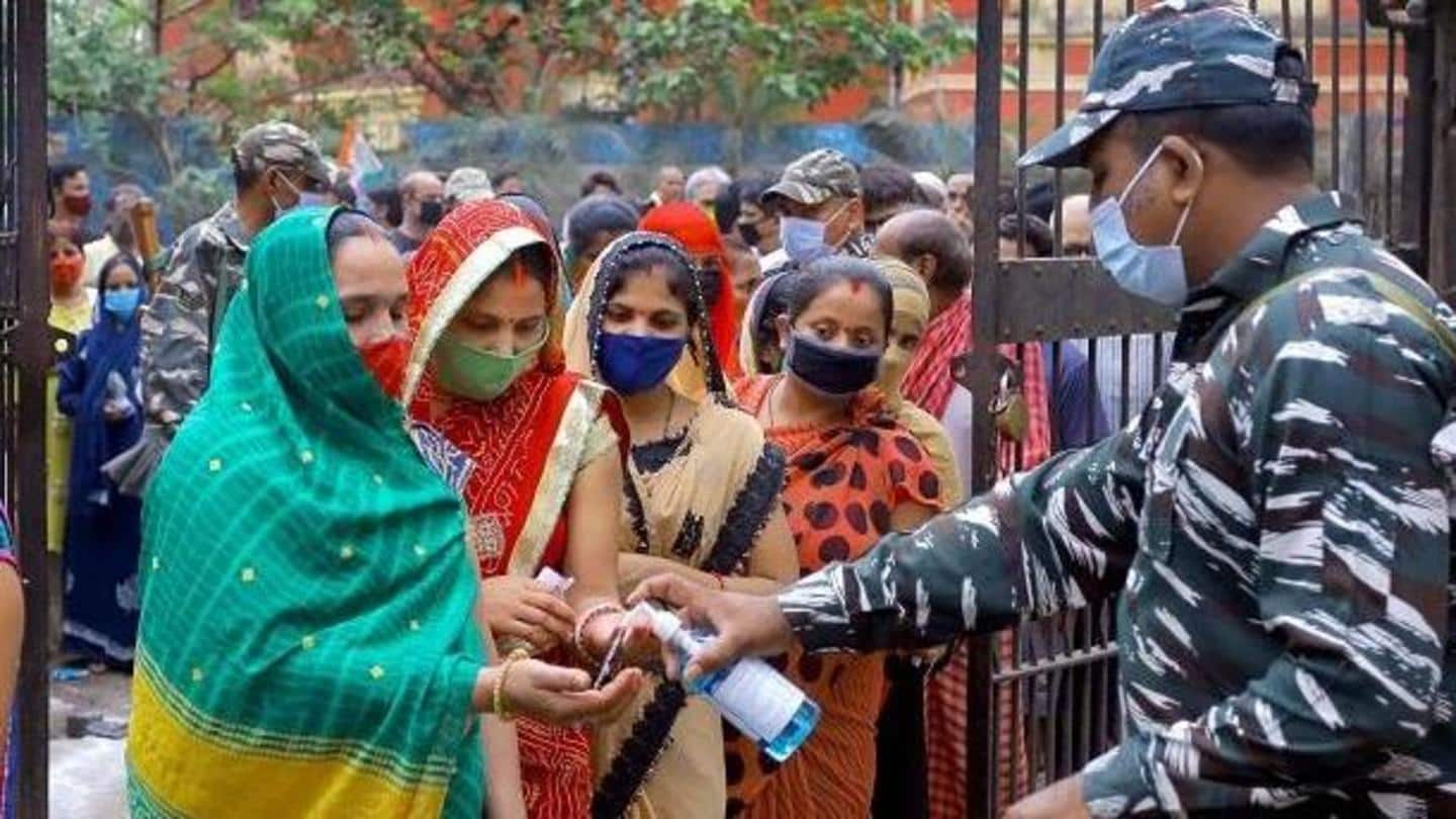 पश्चिम बंगाल में पांच चरण संपन्न पश्चिम बंगाल में पांच चरण संपन्न