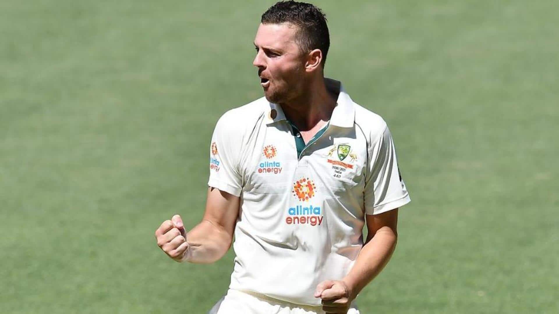 ऑस्ट्रेलिया बनाम वेस्टइंडीज, दूसरा टेस्ट: जोश हेजलवुड ने चटकाए 3 विकेट, जानिए उनके आंकड़े