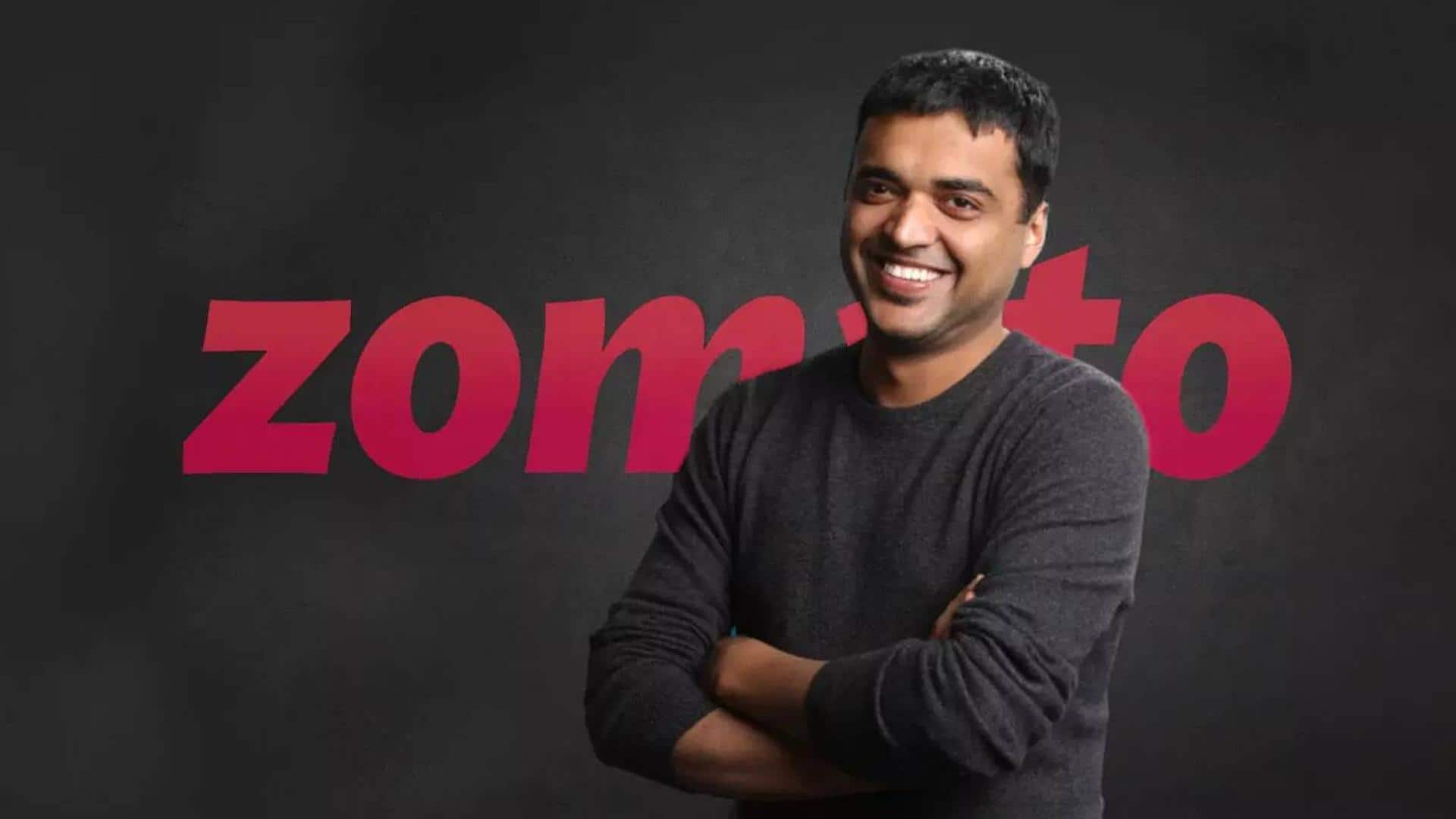 जोमैटो के दीपिंदर गोयल को मिला भारत के शीर्ष स्व-निर्मित उद्यमी का खिताब