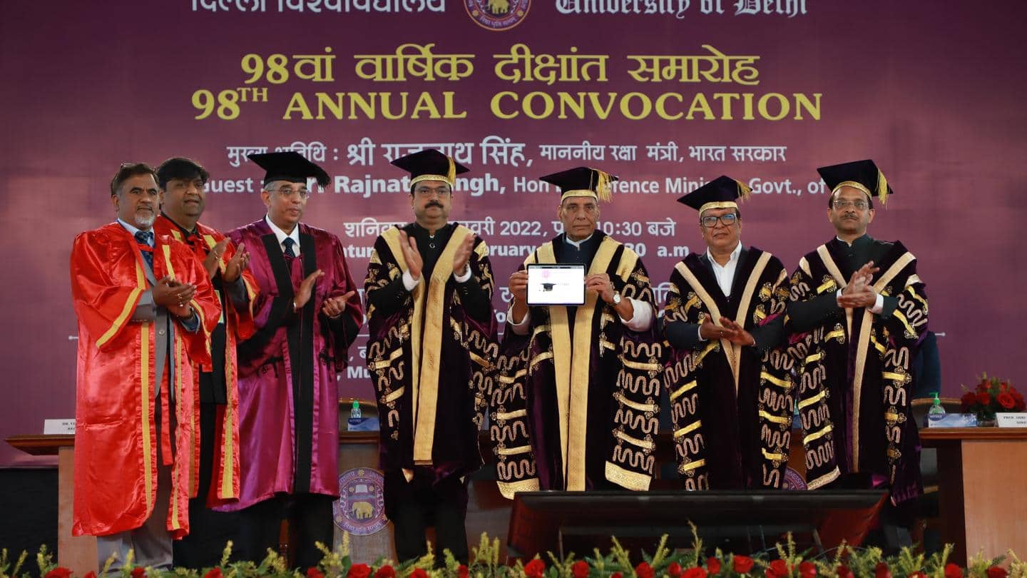 दिल्ली विश्वविद्यालय के 1.73 लाख छात्रों को मिली डिजिटल डिग्री, PhD देने का बनाया रिकॉर्ड