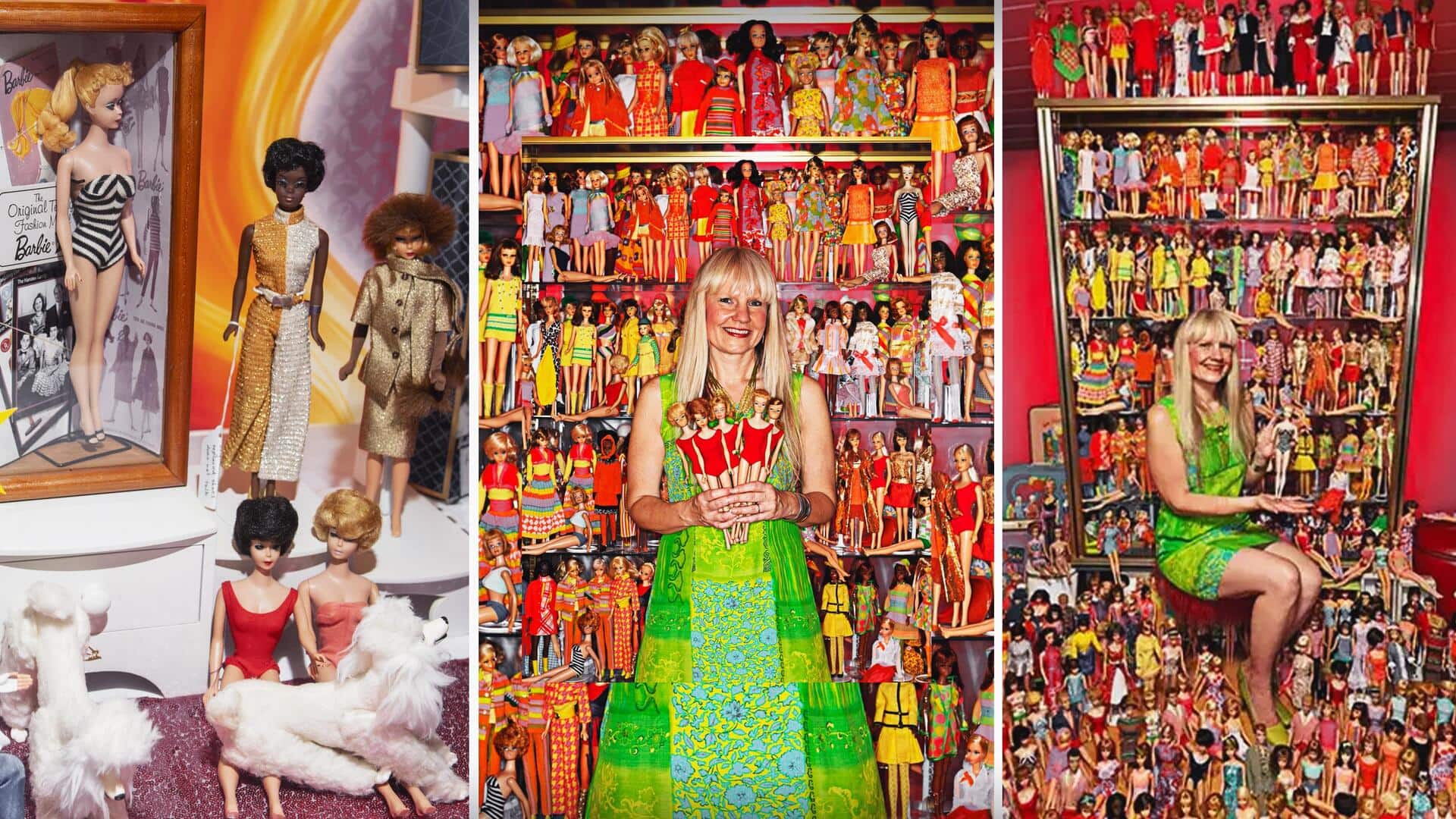 दुनिया के सबसे बड़े बार्बी डॉल संग्रह करने वाली जर्मन महिला बनी 'गुड़िया की डॉक्टर'