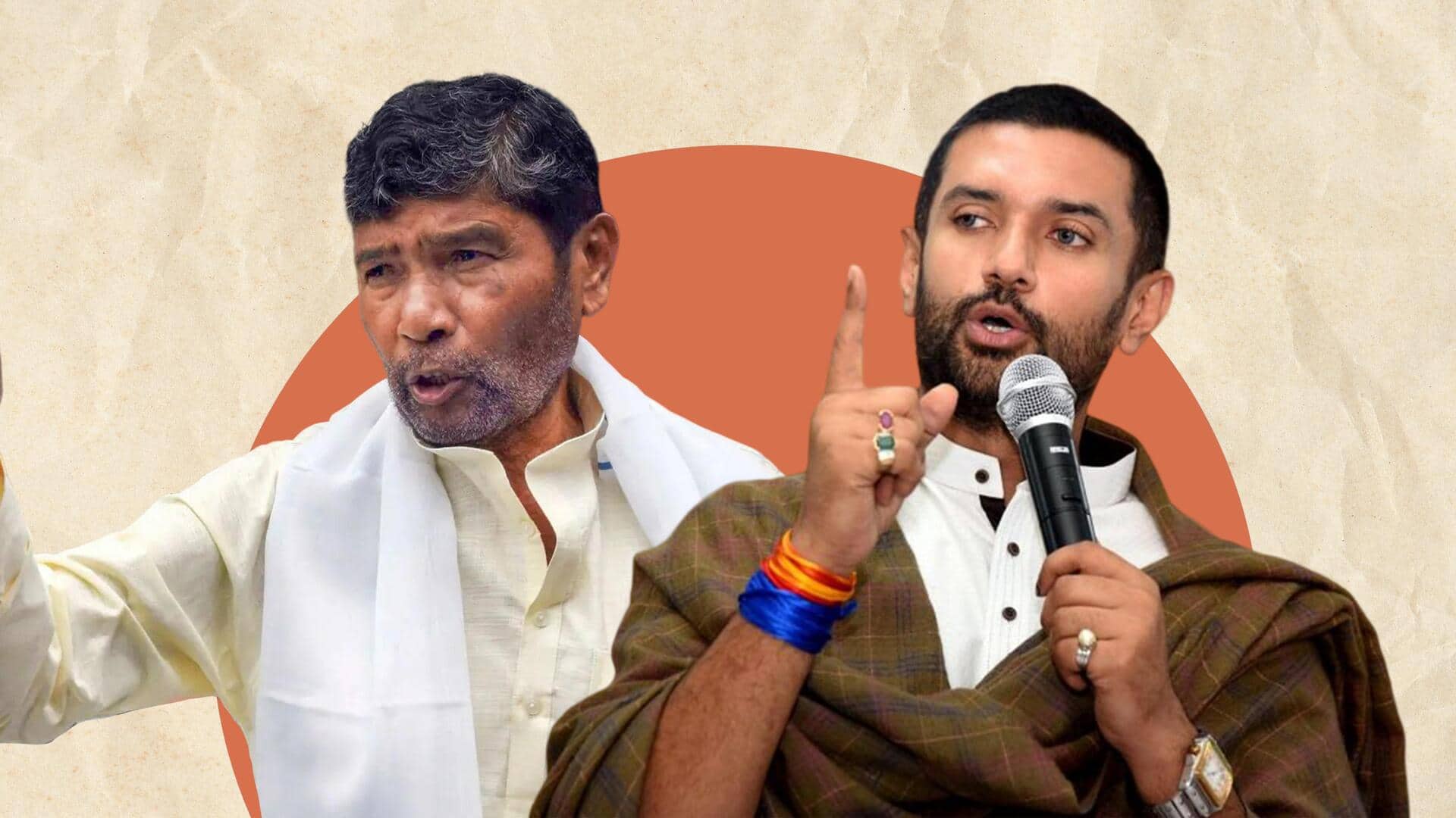 बिहार: LJP के चाचा-भतीजे फिर आमने-सामने, भाजपा को हो रही दोनों को साथ लाने में मुश्किल 