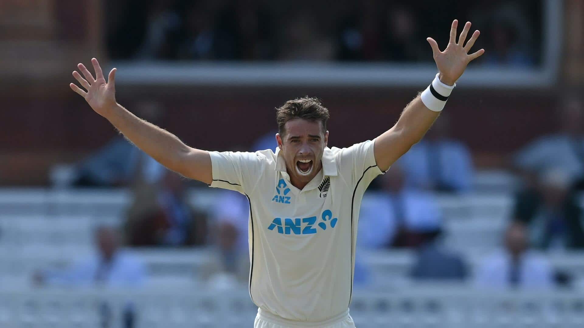 न्यूजीलैंड बनाम श्रीलंका: टिम साउथी ने 15वीं बार झटके पारी में 5 विकेट, जानिए आंकड़े 