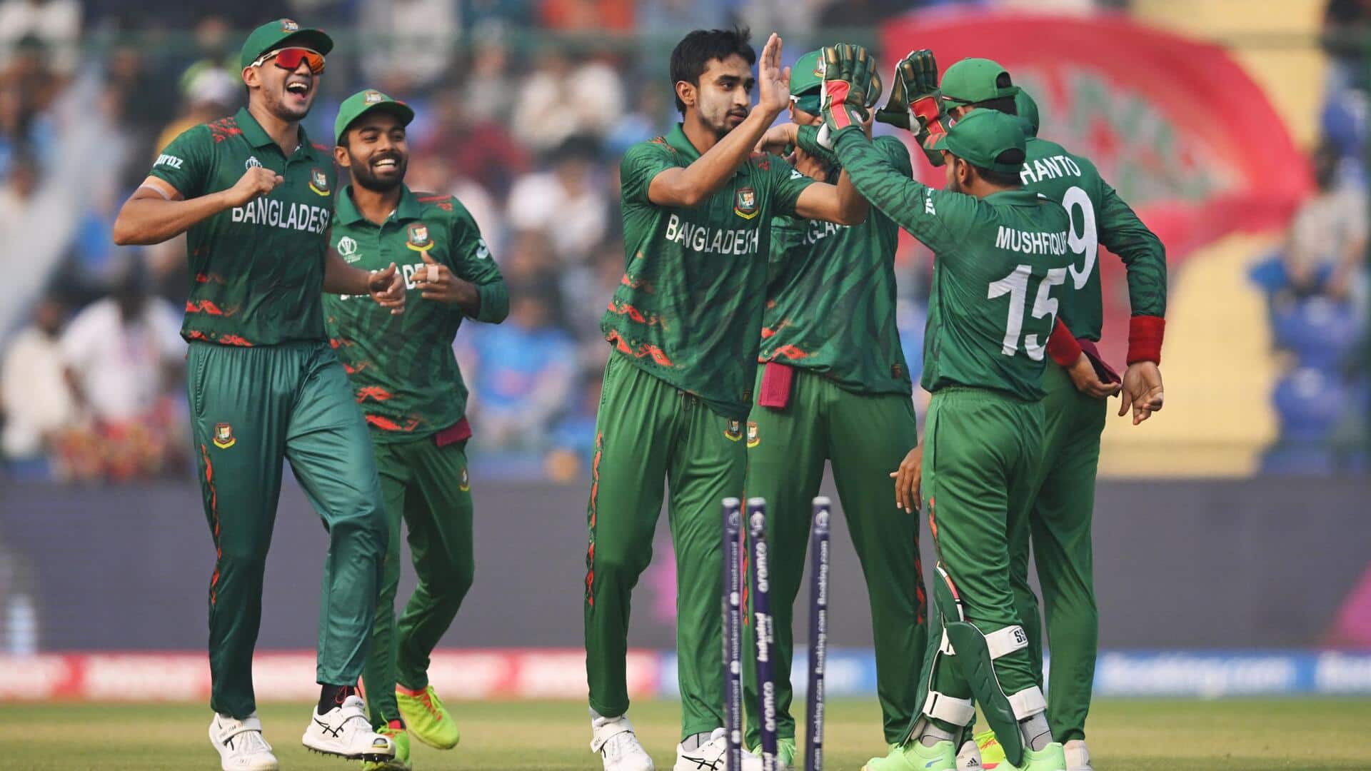 बांग्लादेश ने वनडे विश्व कप के इतिहास में पहली बार श्रीलंका को हराया, ये बने रिकॉर्ड्स