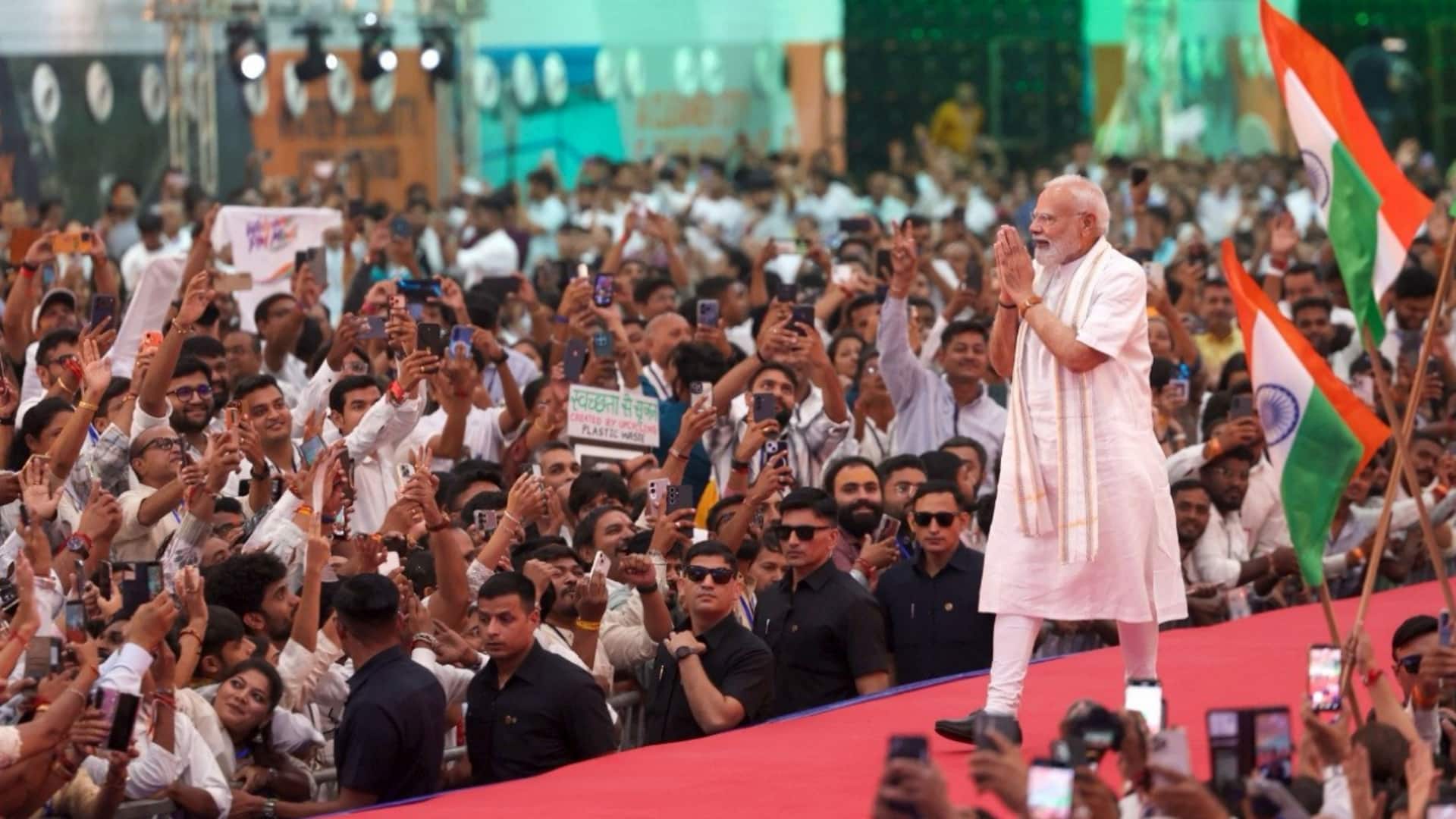 प्रधानमंत्री बोले- हम चिप से लेकर शिप बना रहे, सत्य 'झूठ की गूंज' पर भारी पड़ेगा