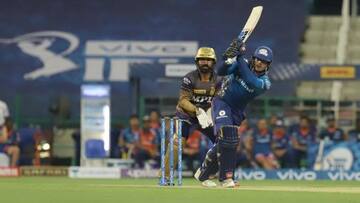 MI बनाम KKR: मुंबई ने बनाए 155 रन, डिकॉक ने लगाया अर्धशतक
