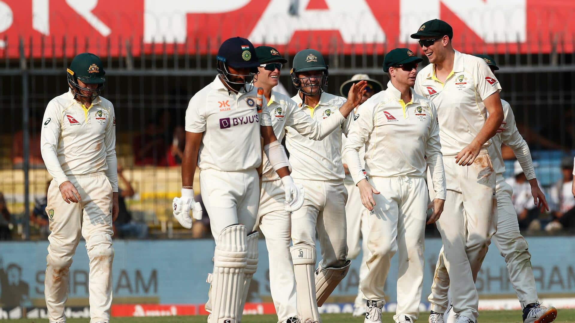बॉडर्र-गावस्कर ट्राॅॅफी, तीसरा टेस्ट: ऑस्ट्रेलिया ने भारत को 9 विकेट से हराया, ये बने रिकॉर्ड्स 