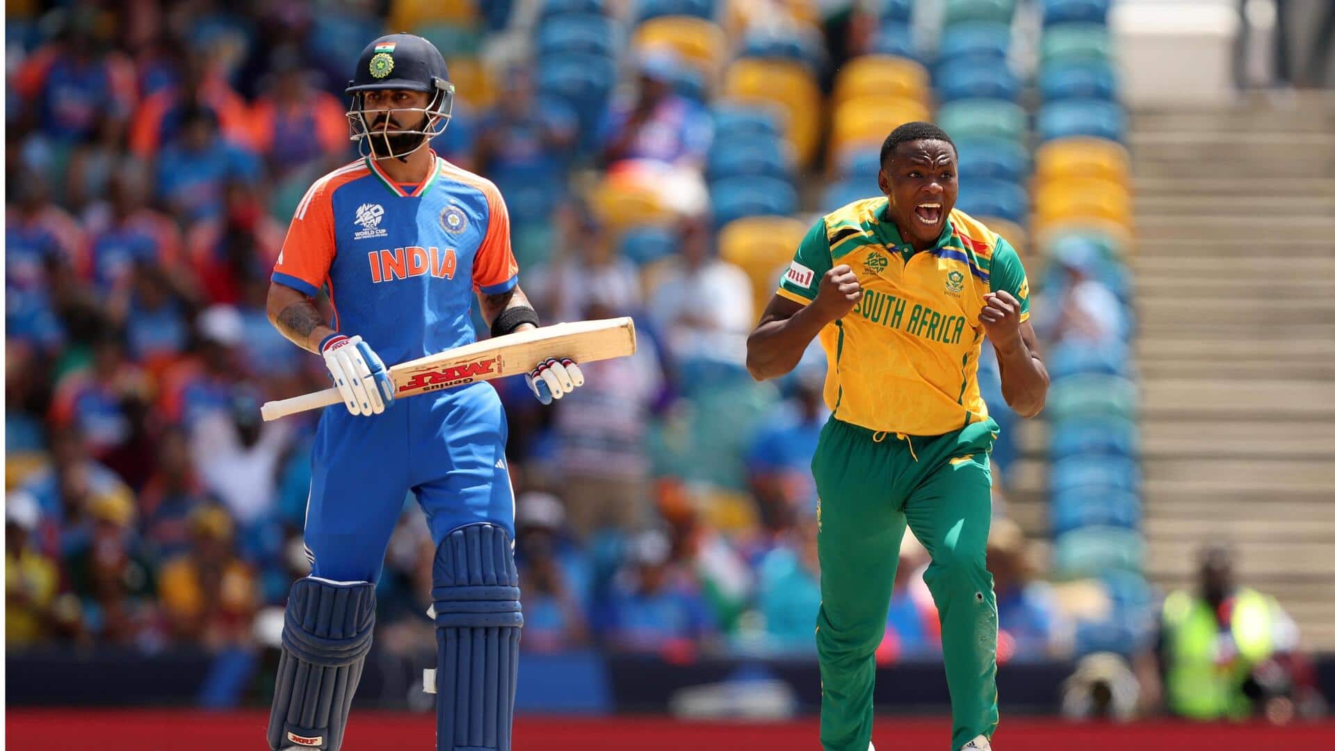 टी-20 विश्व कप 2024, फाइनल: भारत ने दक्षिण अफ्रीका को दिया 177 का लक्ष्य