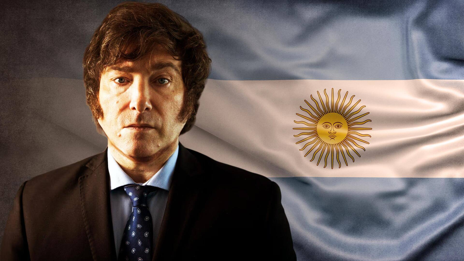 #NewsBytesExplainer: कौन हैं अर्जेंटीना के भावी राष्ट्रपति जेवियर माइली, जो रैलियों में आरी लेकर जाते थे? 