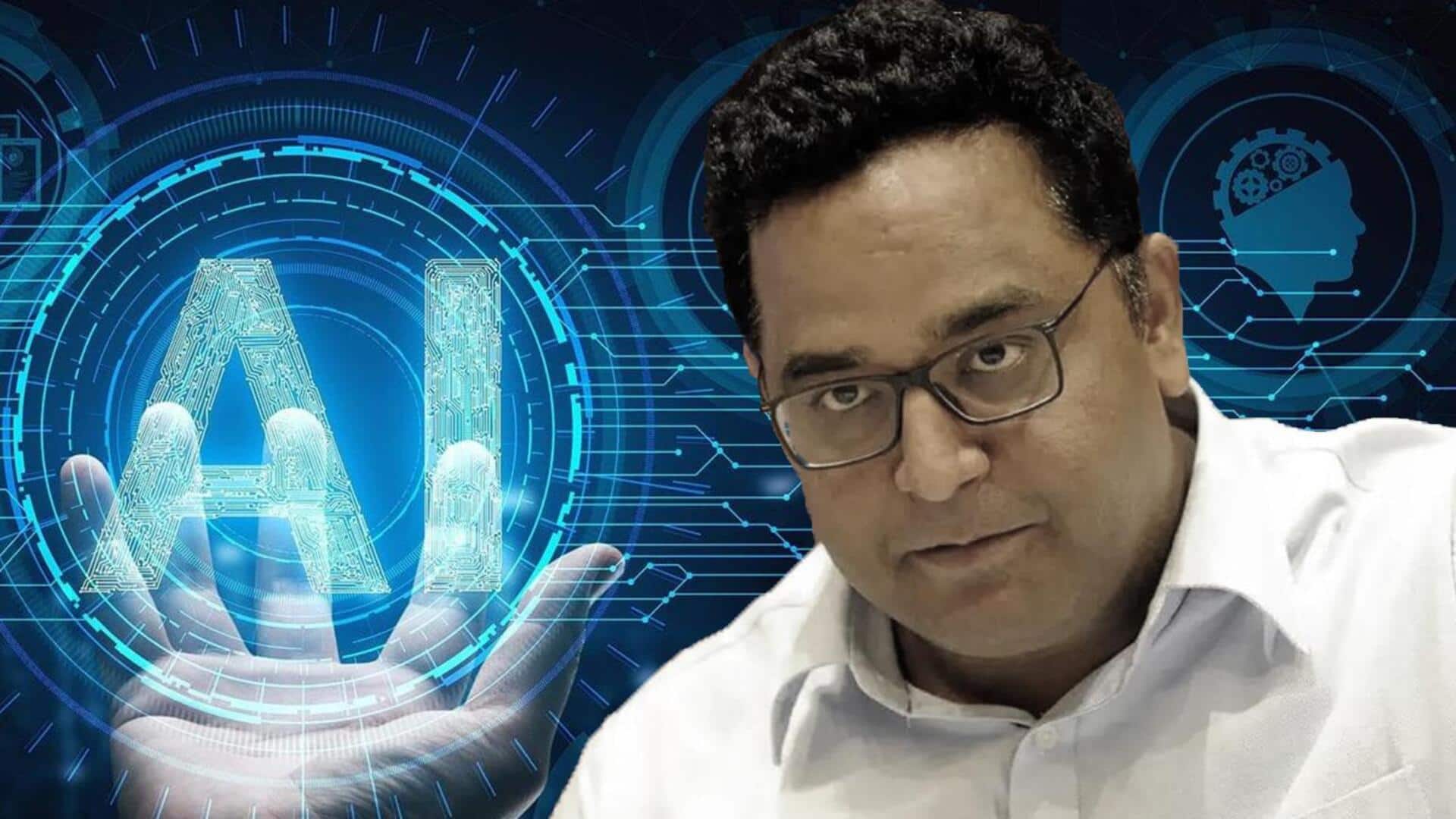 पेटीएम के संस्थापक विजय शेखर शर्मा ने AI को लेकर जताई चिंता, जानिए क्या कहा
