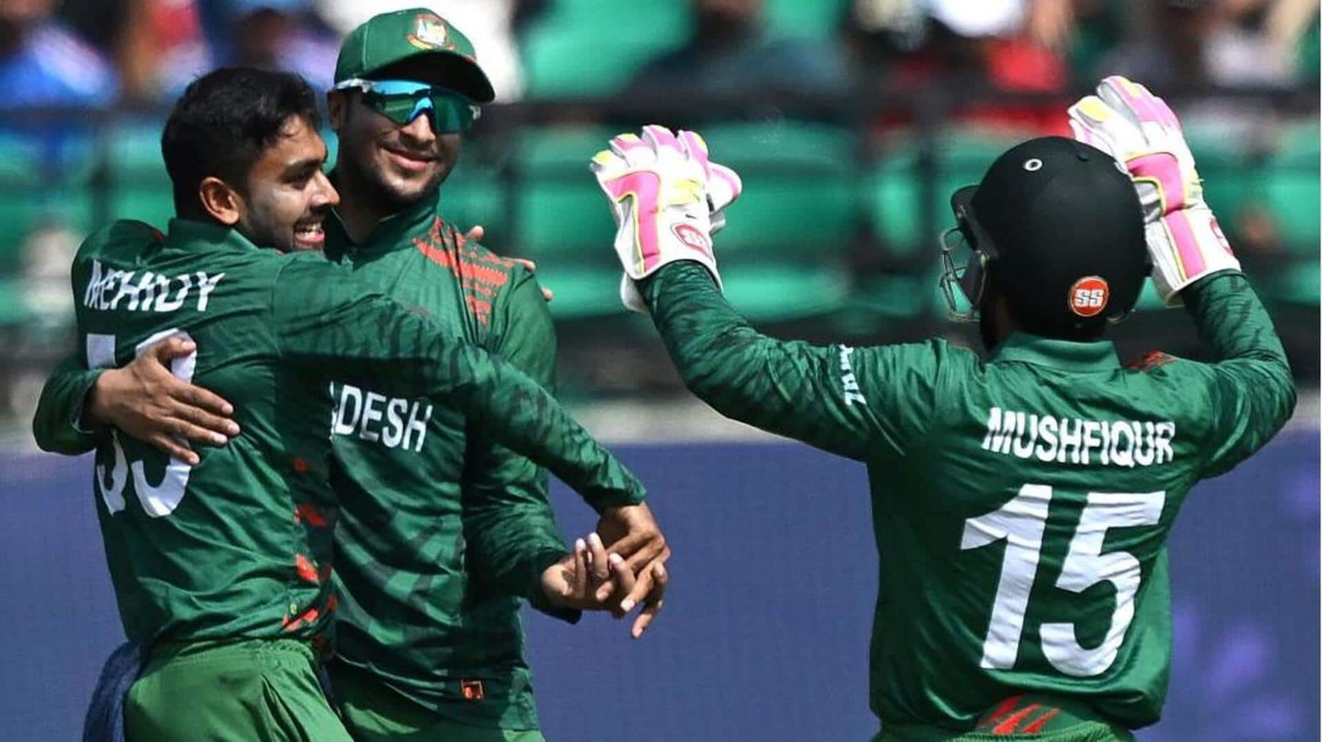 वनडे विश्व कप 2023: बांग्लादेश ने इंग्लैंड के खिलाफ टॉस जीतकर चुनी गेंदबाजी, जानिए प्लेइंग इलेवन