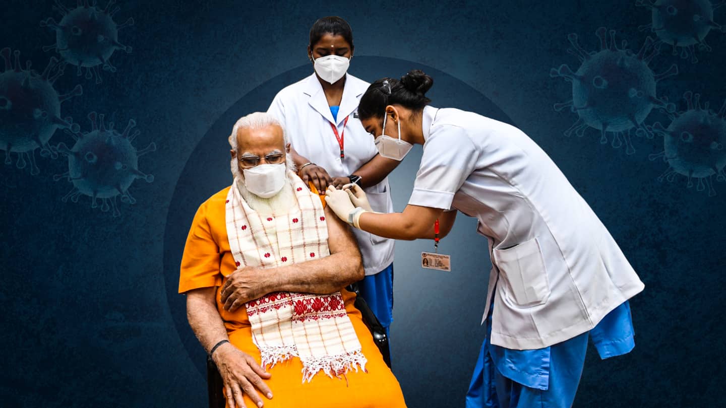 प्रधानमंत्री मोदी ने लगवाई वैक्सीन की दूसरी खुराक, योग्य लोगों से की वैक्सीनेशन की अपील