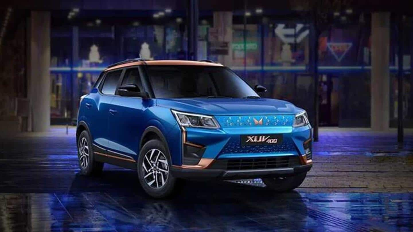 महिंद्रा XUV400 को पसंद कर रहे लोग, पांच दिनों में बुक हुईं 10,000 यूनिट्स  