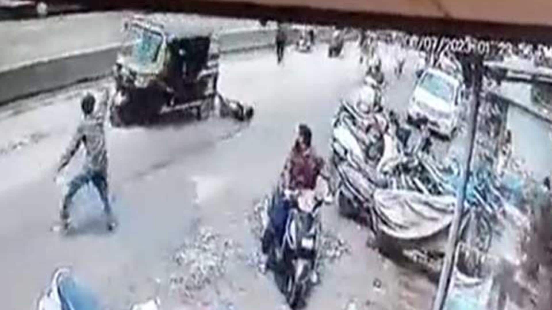 महाराष्ट्र: कोल्हापुर में किराये को लेकर विवाद, ऑटो चालक ने महिला को 200 मीटर तक घसीटा